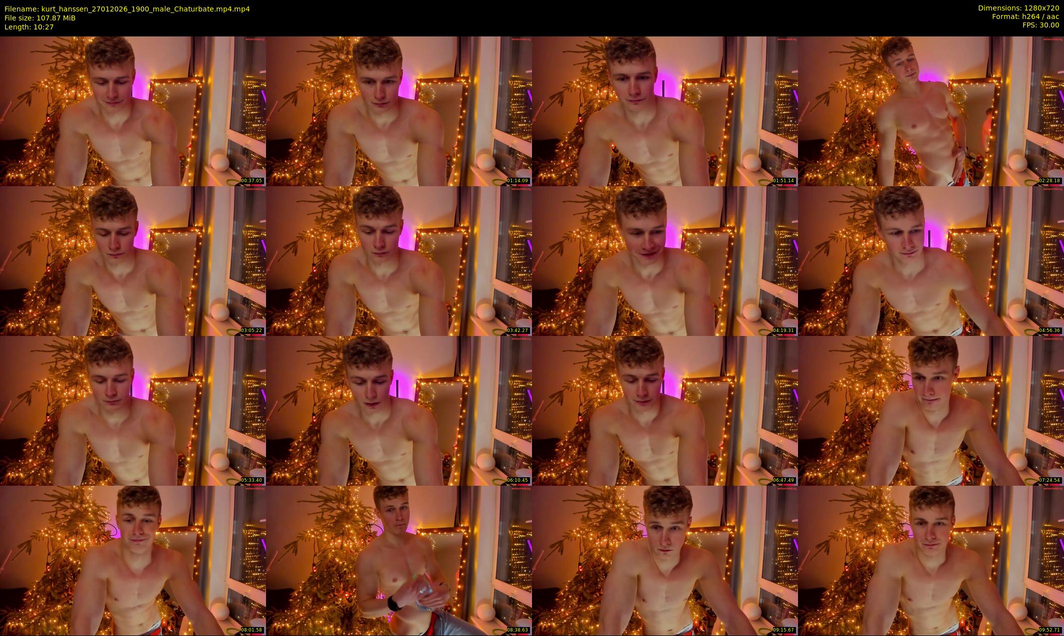 kurt_hanssen — 11 minute Chaturbate male cam show recording, 720p, Jan 27, 2026