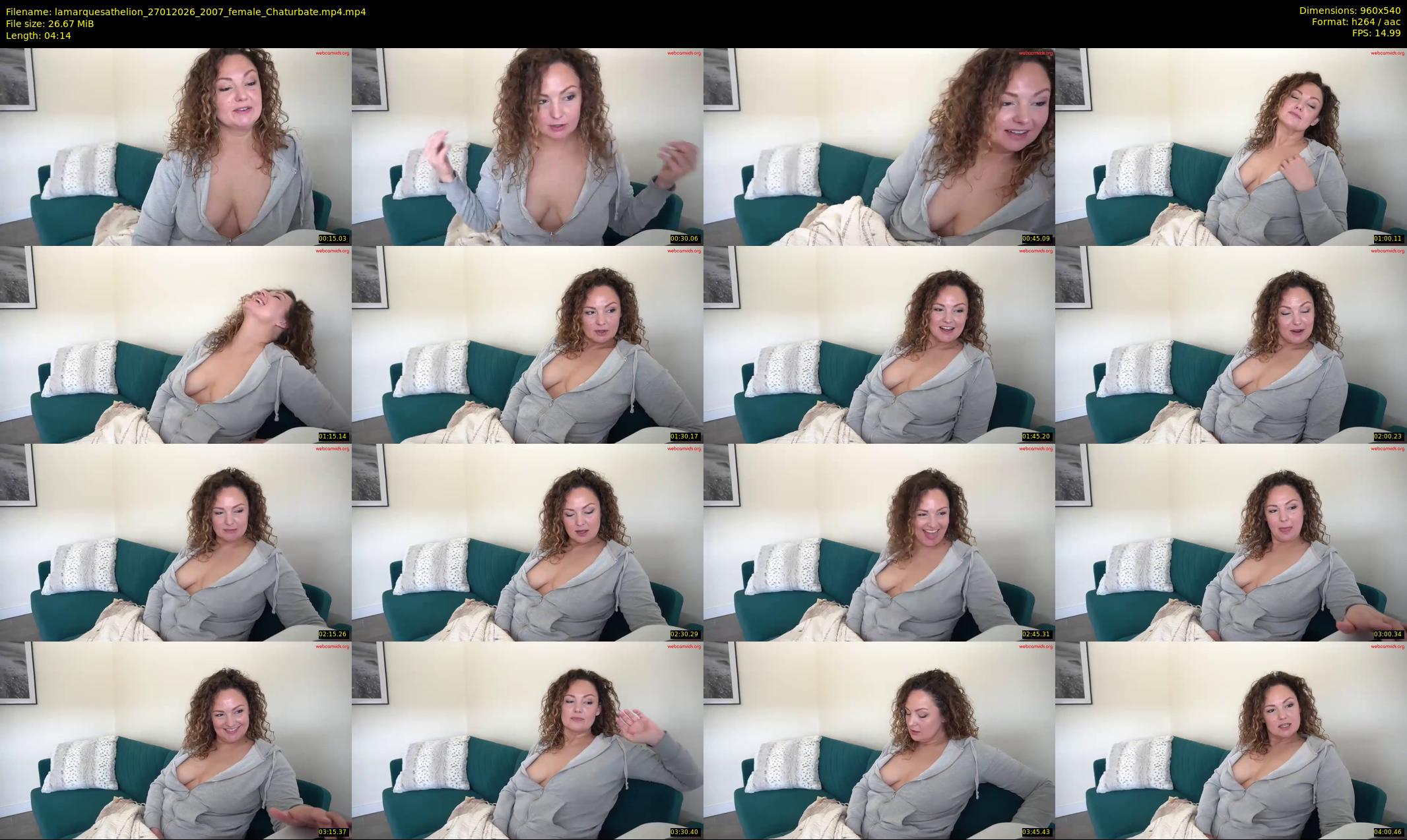 lamarquesathelion — 5 minute Chaturbate female cam show recording, 480p, Jan 27, 2026