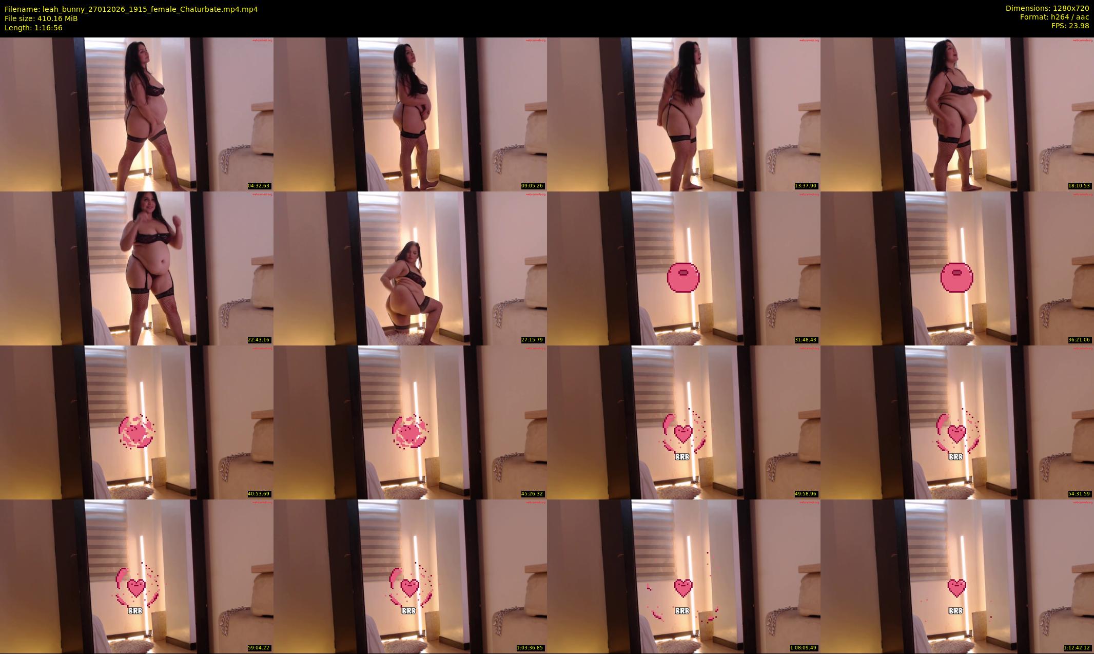 leah_bunny — 77 minute Chaturbate female cam show recording, 720p, Jan 27, 2026