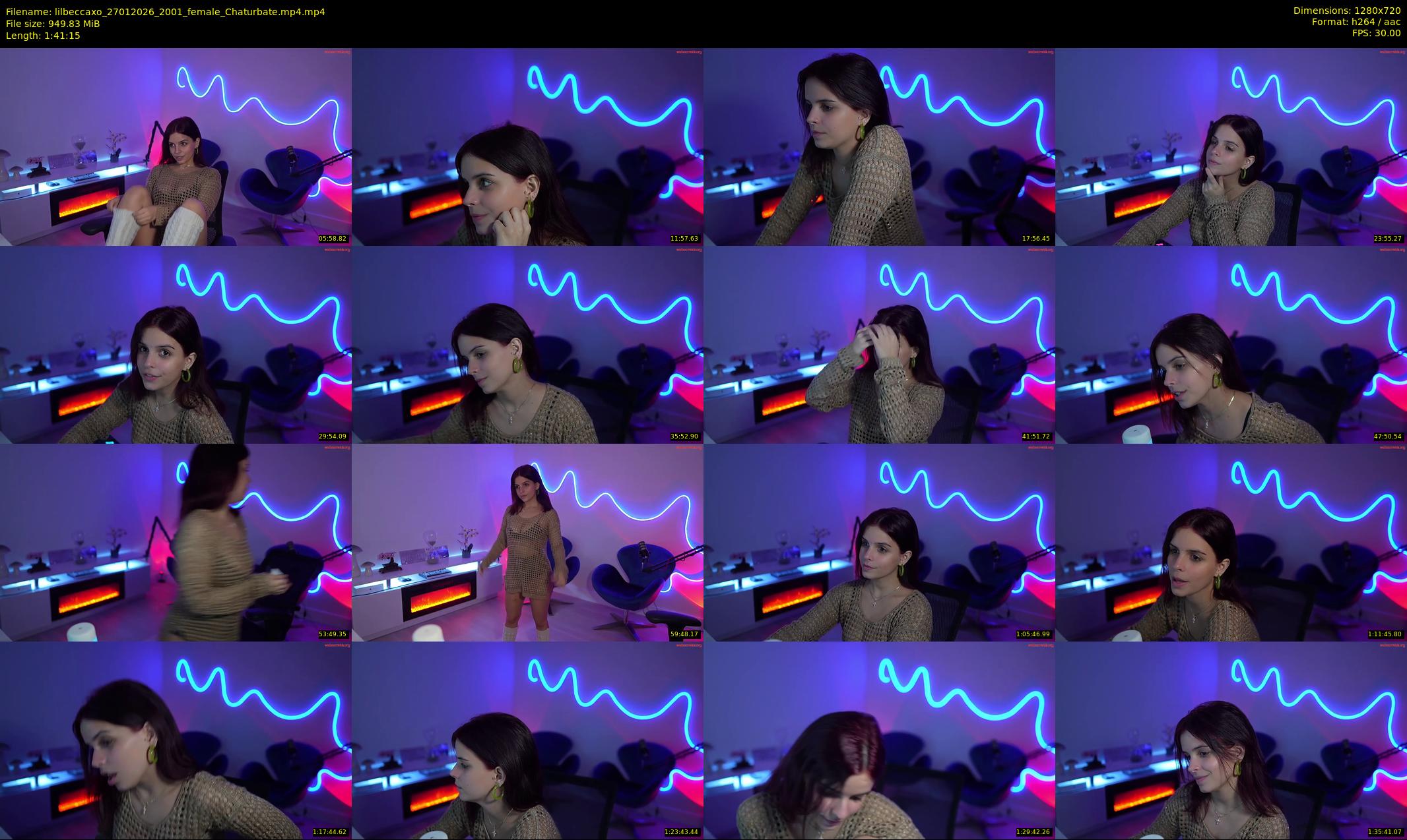 lilbeccaxo — 102 minute Chaturbate female cam show recording, 720p, Jan 27, 2026