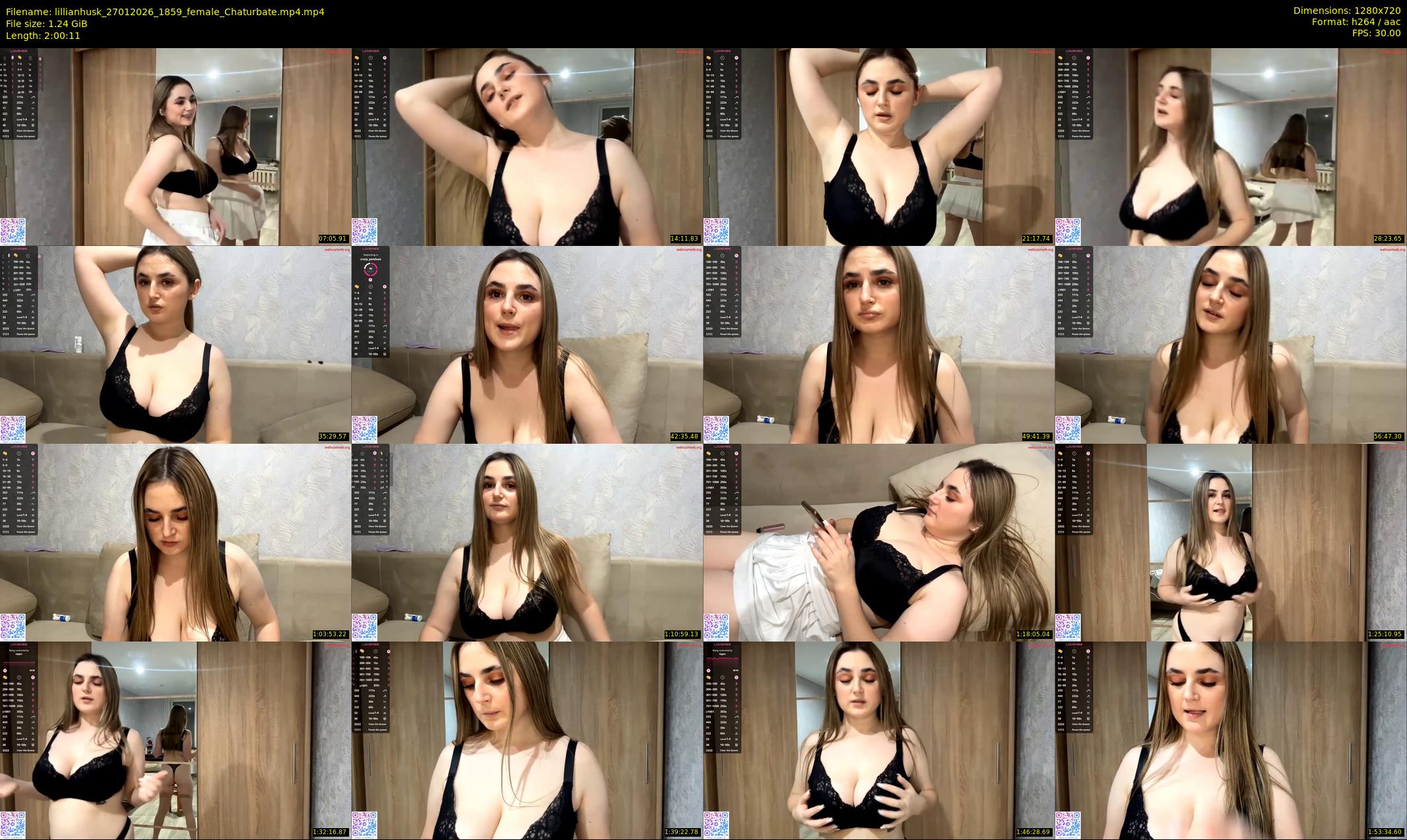 lillianhusk — 121 minute Chaturbate female cam show recording, 720p, Jan 27, 2026
