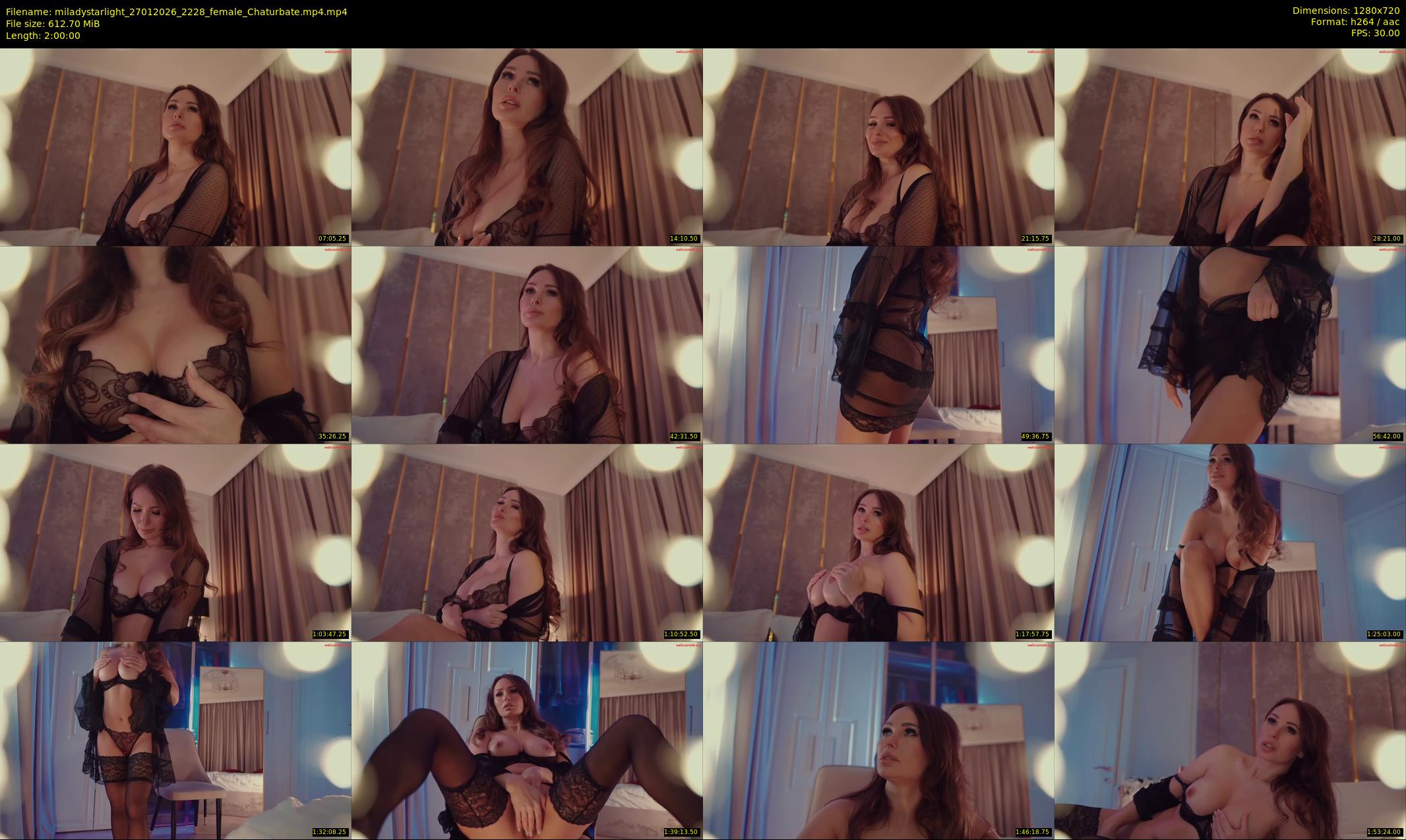 miladystarlight — 120 minute Chaturbate female cam show recording, 720p, Jan 27, 2026
