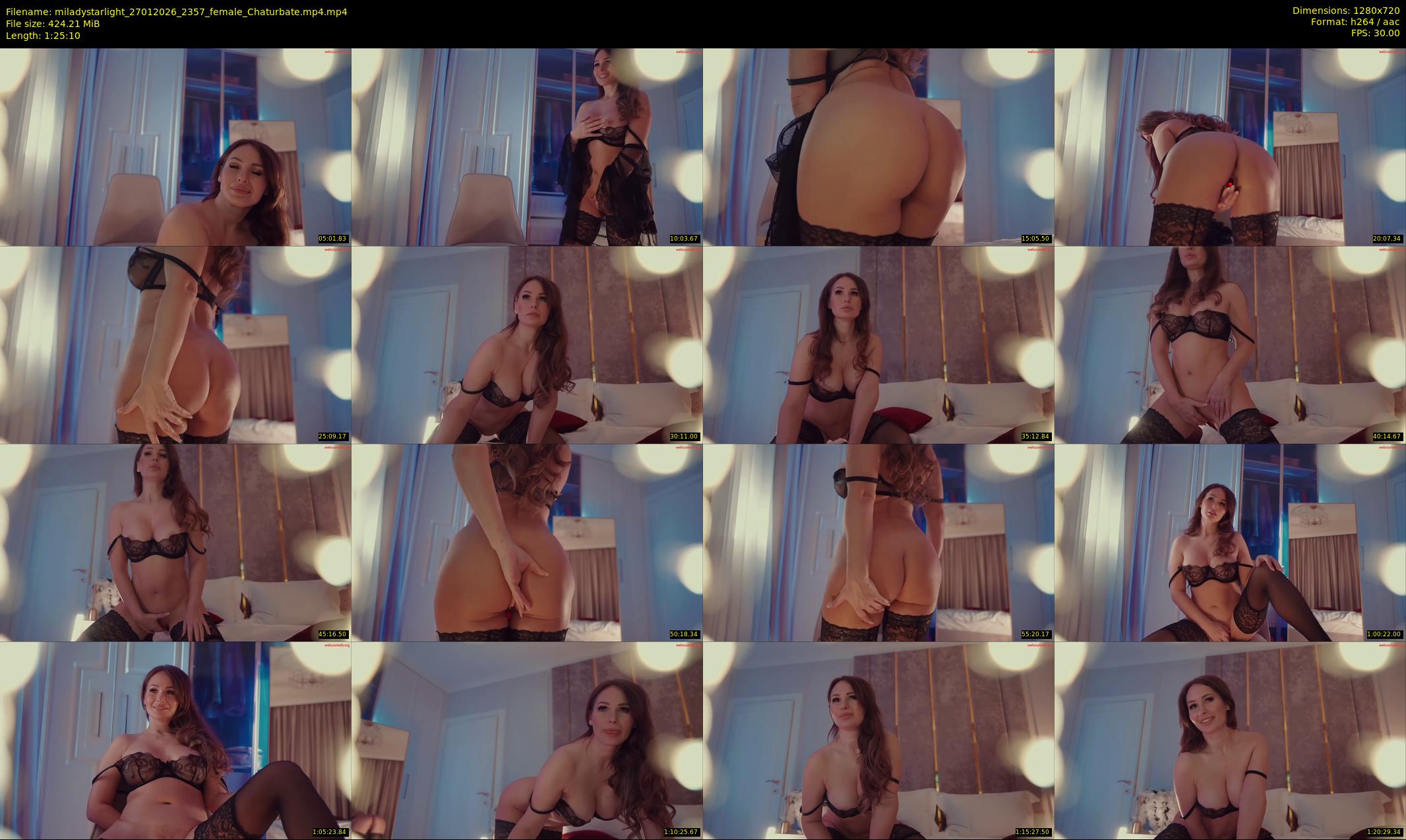 miladystarlight — 86 minute Chaturbate female cam show recording, 720p, Jan 27, 2026