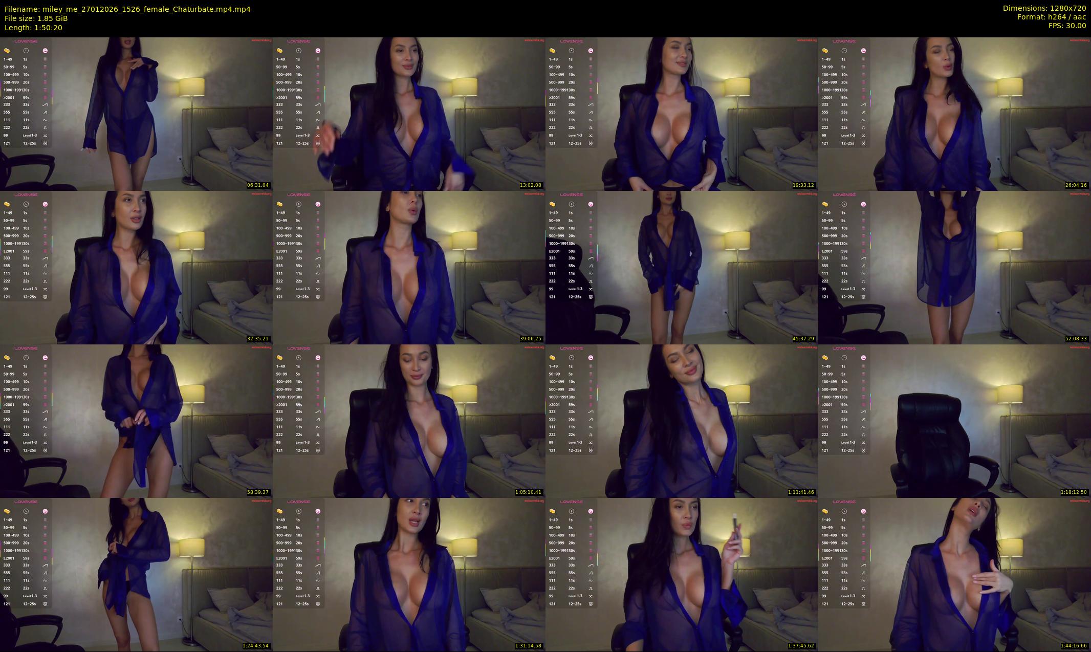 miley_me — 111 minute Chaturbate female cam show recording, 720p, Jan 27, 2026