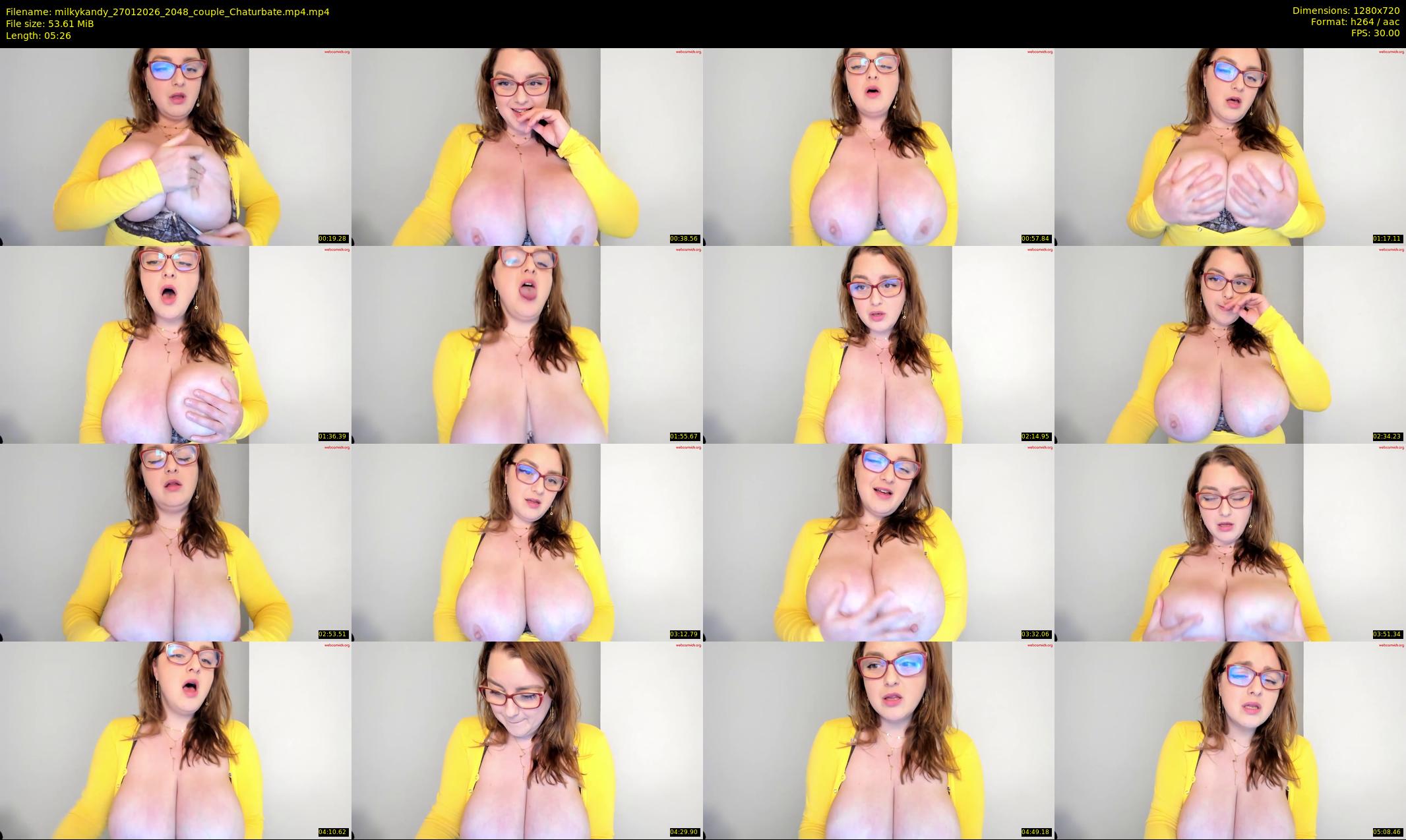 milkykandy — 6 minute Chaturbate female cam show recording, 720p, Jan 27, 2026