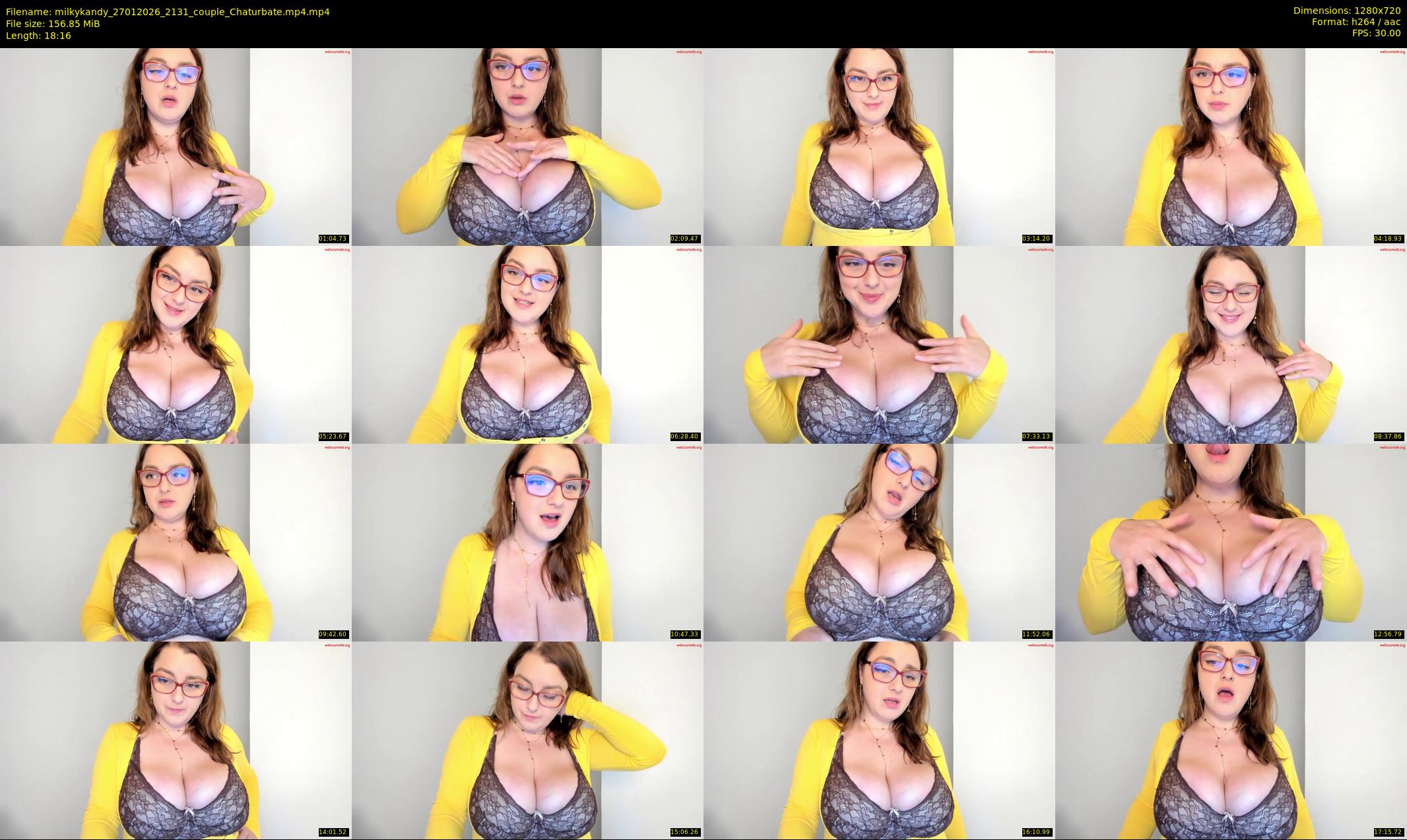 milkykandy — 19 minute Chaturbate female cam show recording, 720p, Jan 27, 2026