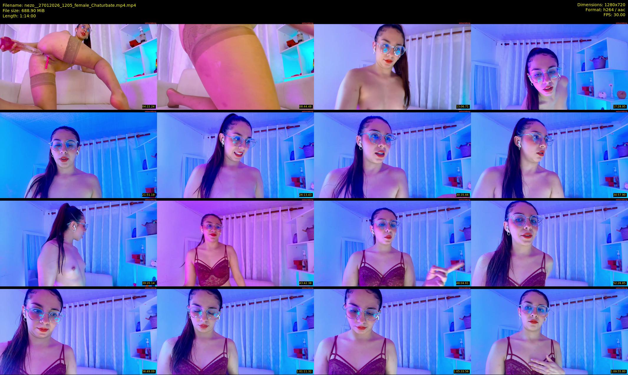 nezo_ — 74 minute Chaturbate female cam show recording, 720p, Jan 27, 2026