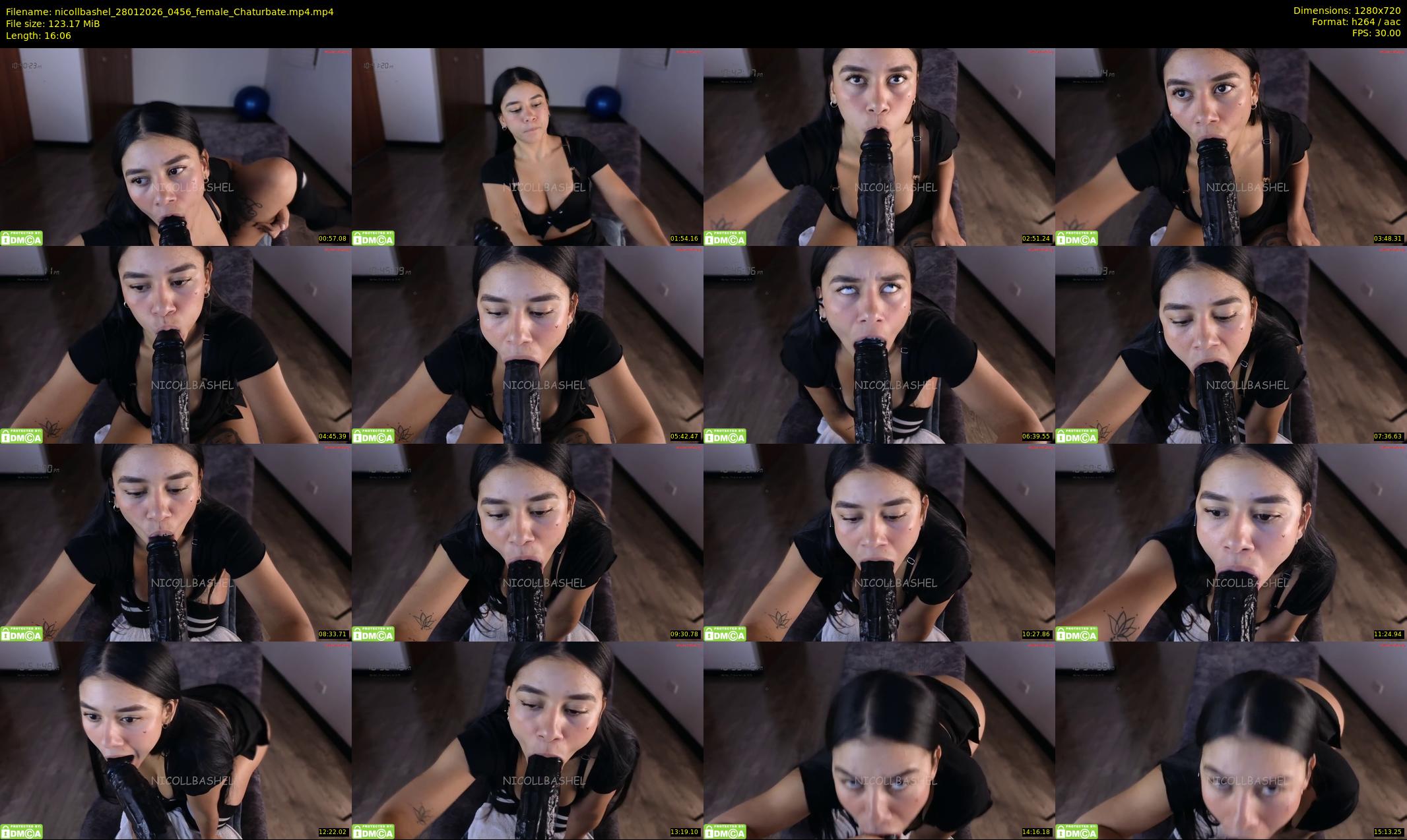 nicollbashel — 17 minute Chaturbate female cam show recording, 720p, Jan 28, 2026