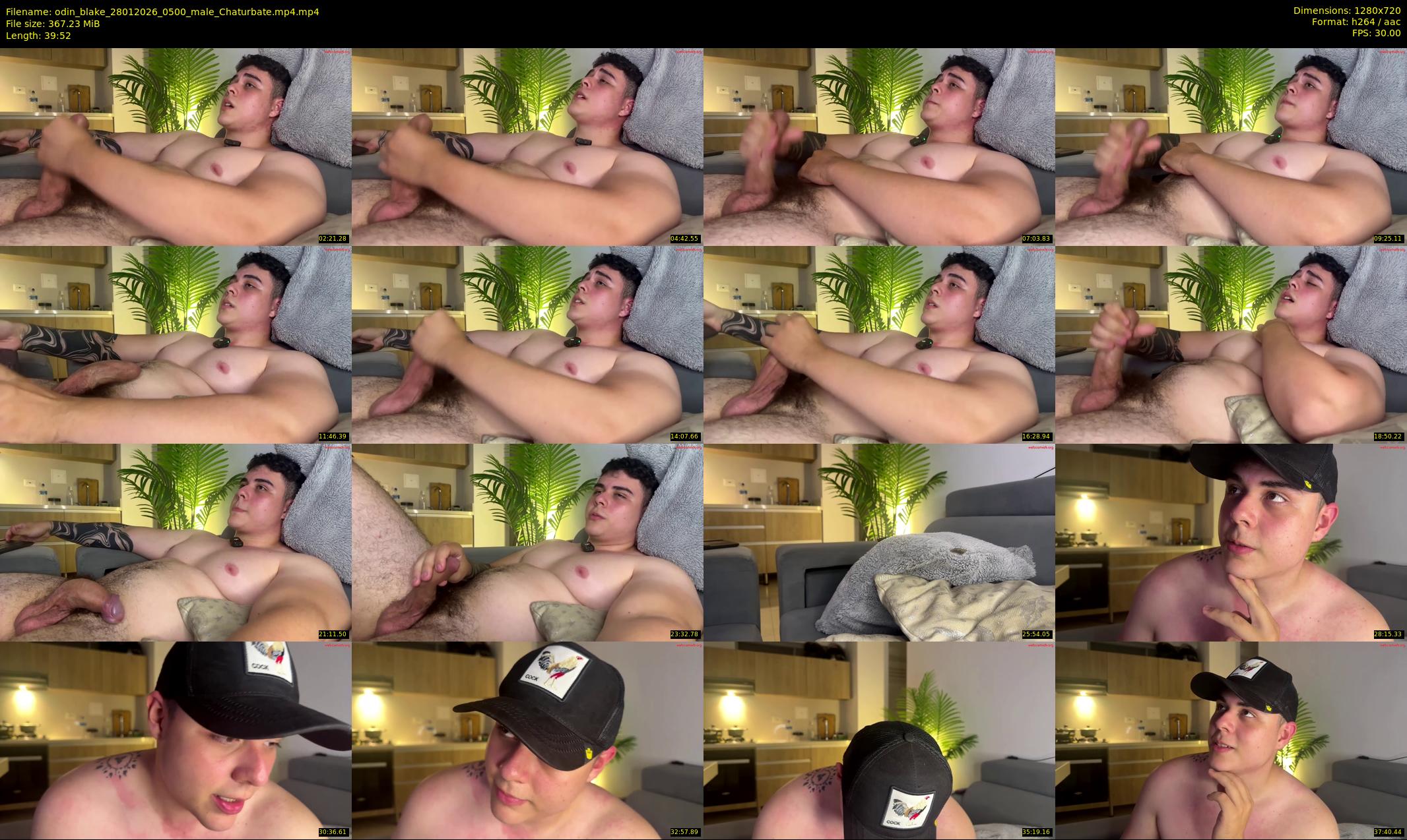 odin_blake — 40 minute Chaturbate male cam show recording, 720p, Jan 28, 2026
