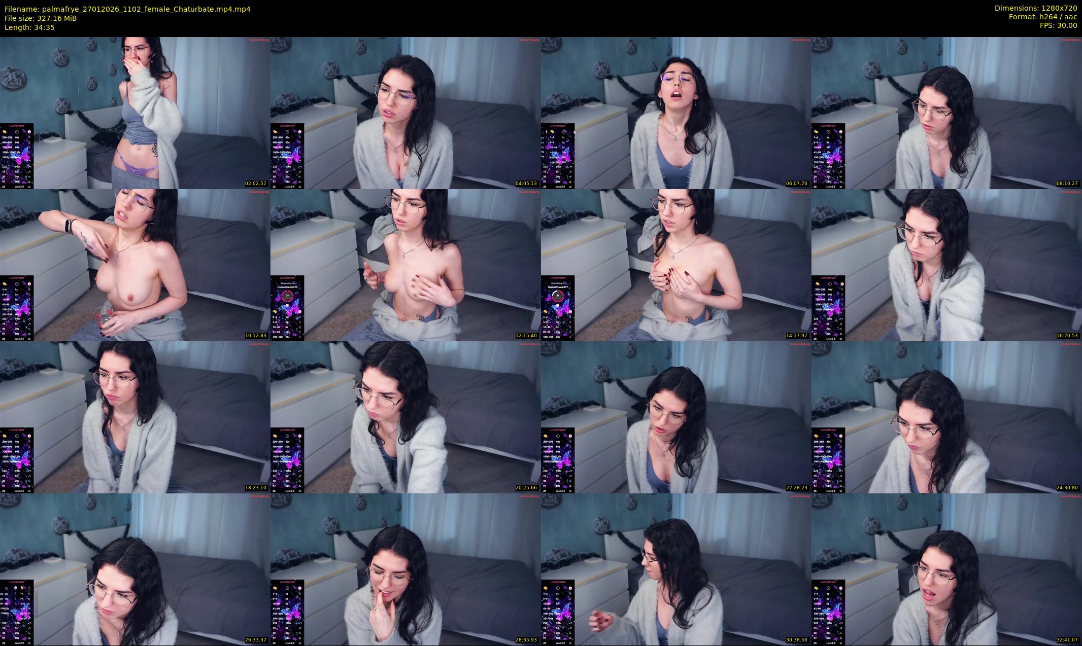 palmafrye — 35 minute Chaturbate female cam show recording, 720p, Jan 27, 2026