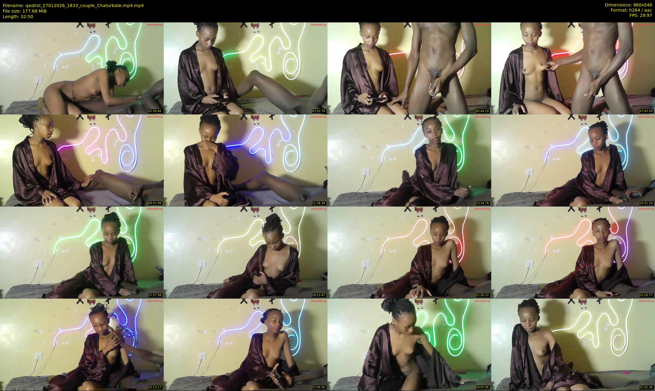 qastrol — 33 minute Chaturbate couple cam show recording, 480p, Jan 27, 2026