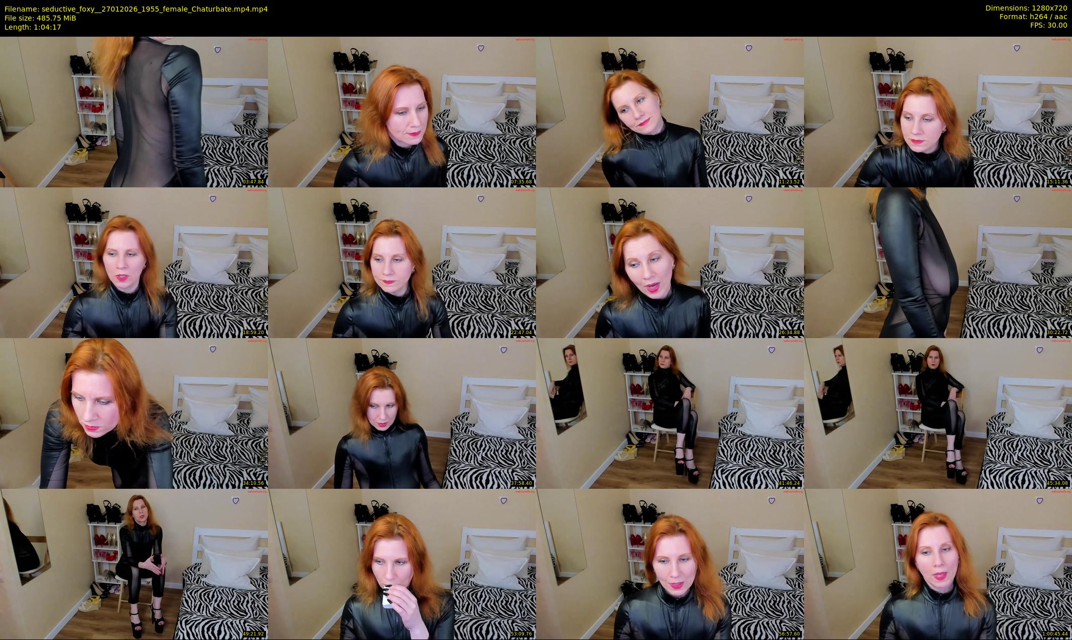 seductive_foxy_ — 65 minute Chaturbate female cam show recording, 720p, Jan 27, 2026