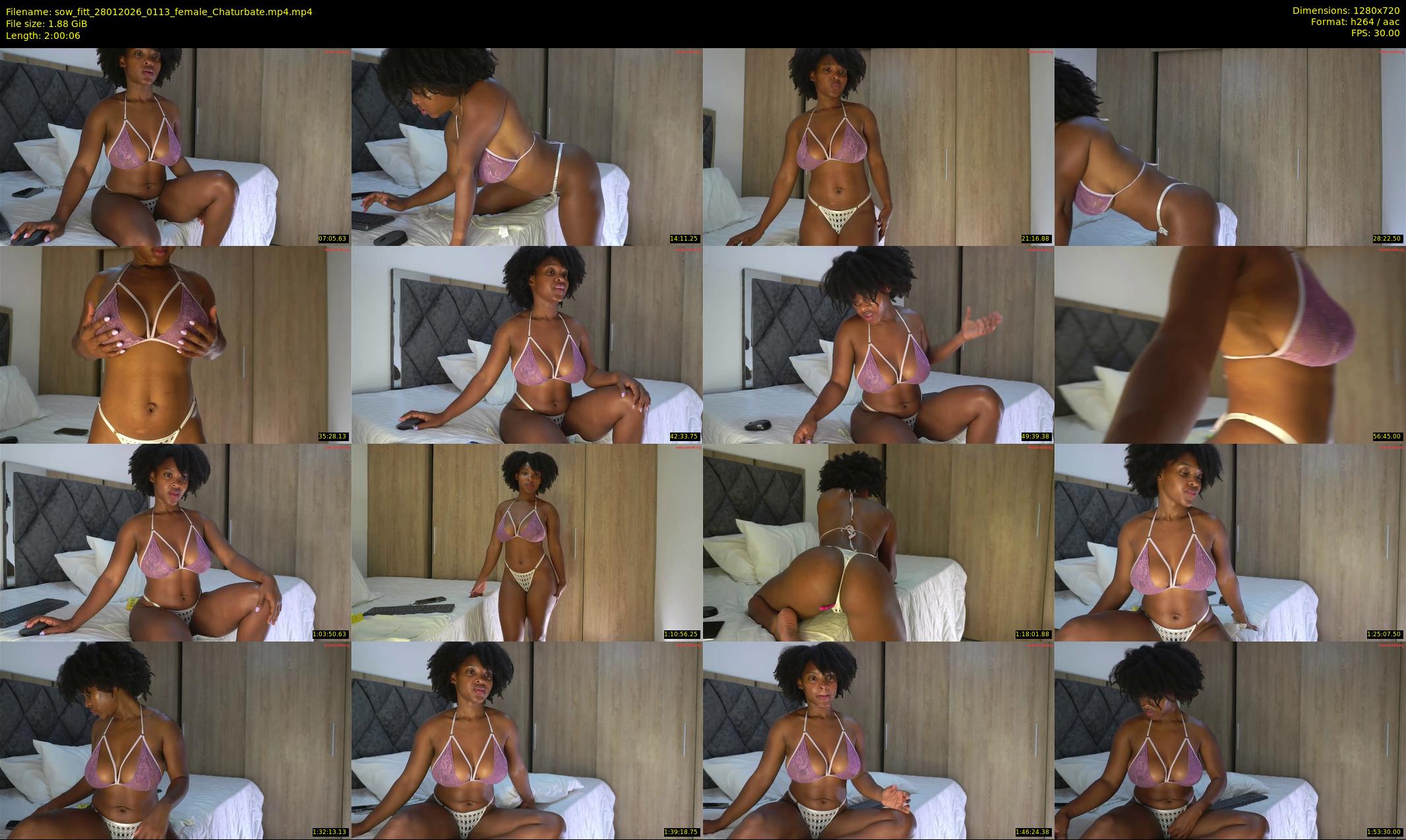 sow_fitt — 121 minute Chaturbate female cam show recording, 720p, Jan 28, 2026