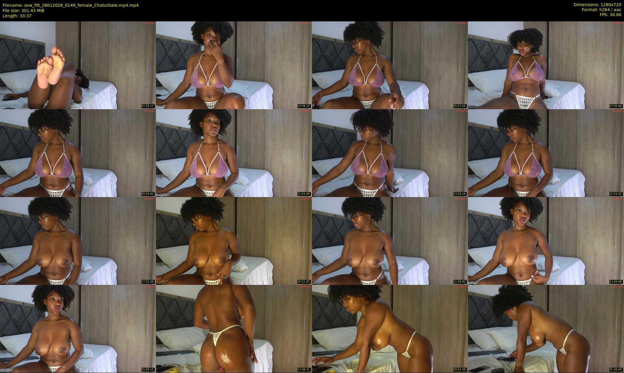 sow_fitt — 34 minute Chaturbate female cam show recording, 720p, Jan 28, 2026