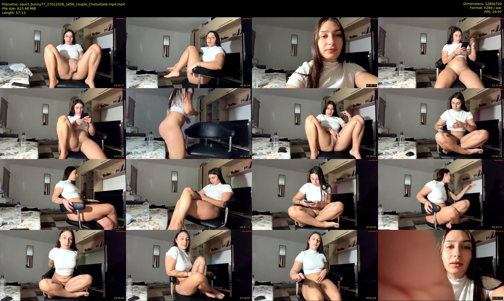 squirt_bunny77 — 58 minute Chaturbate couple cam show recording, 720p, Jan 27, 2026