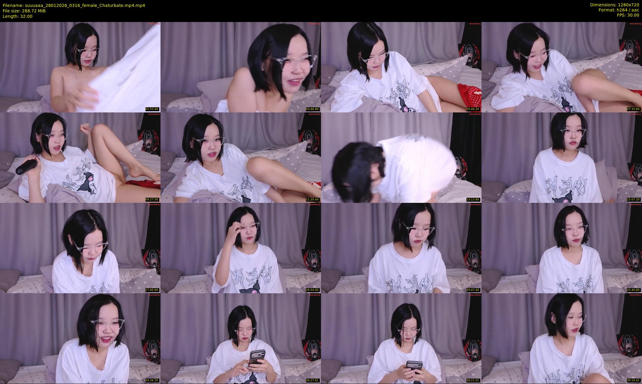 suuuaaa — 32 minute Chaturbate female cam show recording, 720p, Jan 28, 2026