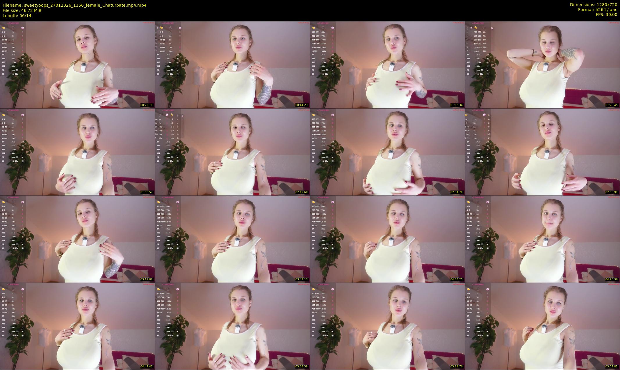 sweetyoops — 7 minute Chaturbate female cam show recording, 720p, Jan 27, 2026
