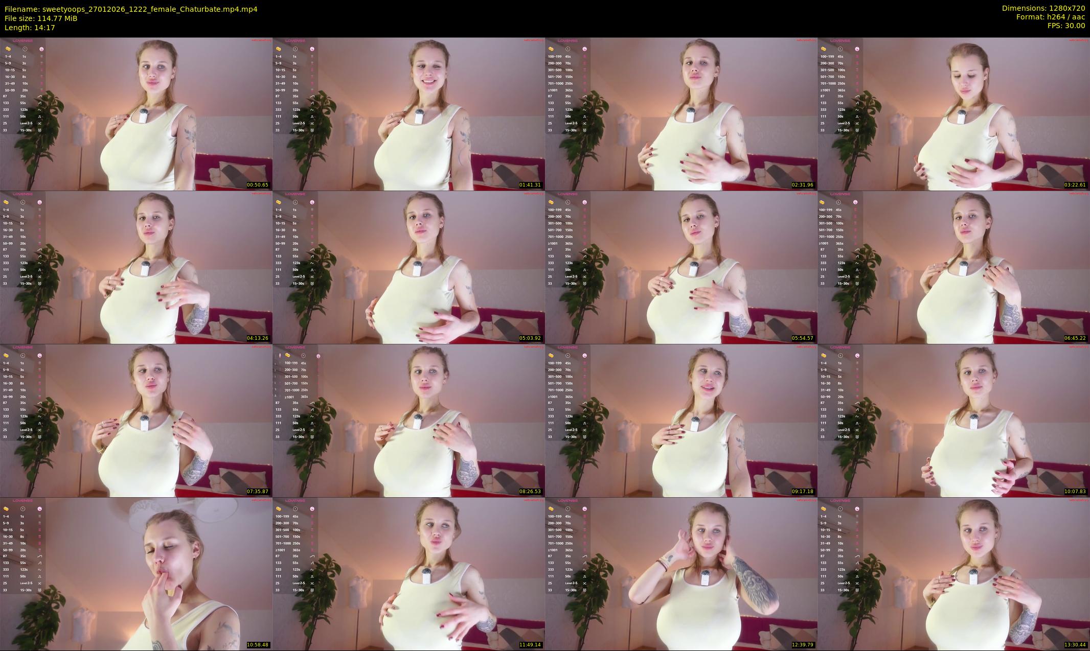 sweetyoops — 15 minute Chaturbate female cam show recording, 720p, Jan 27, 2026