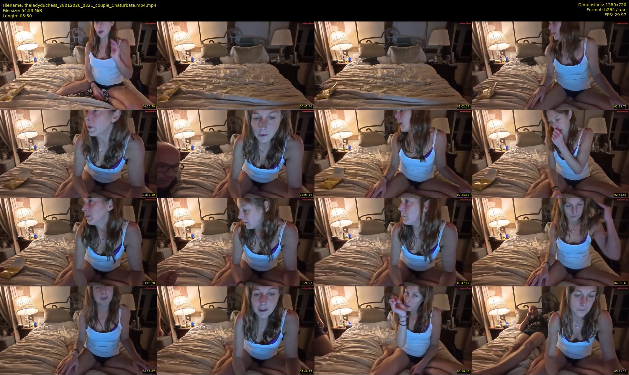 theladyduchess — 6 minute Chaturbate couple cam show recording, 720p, Jan 28, 2026