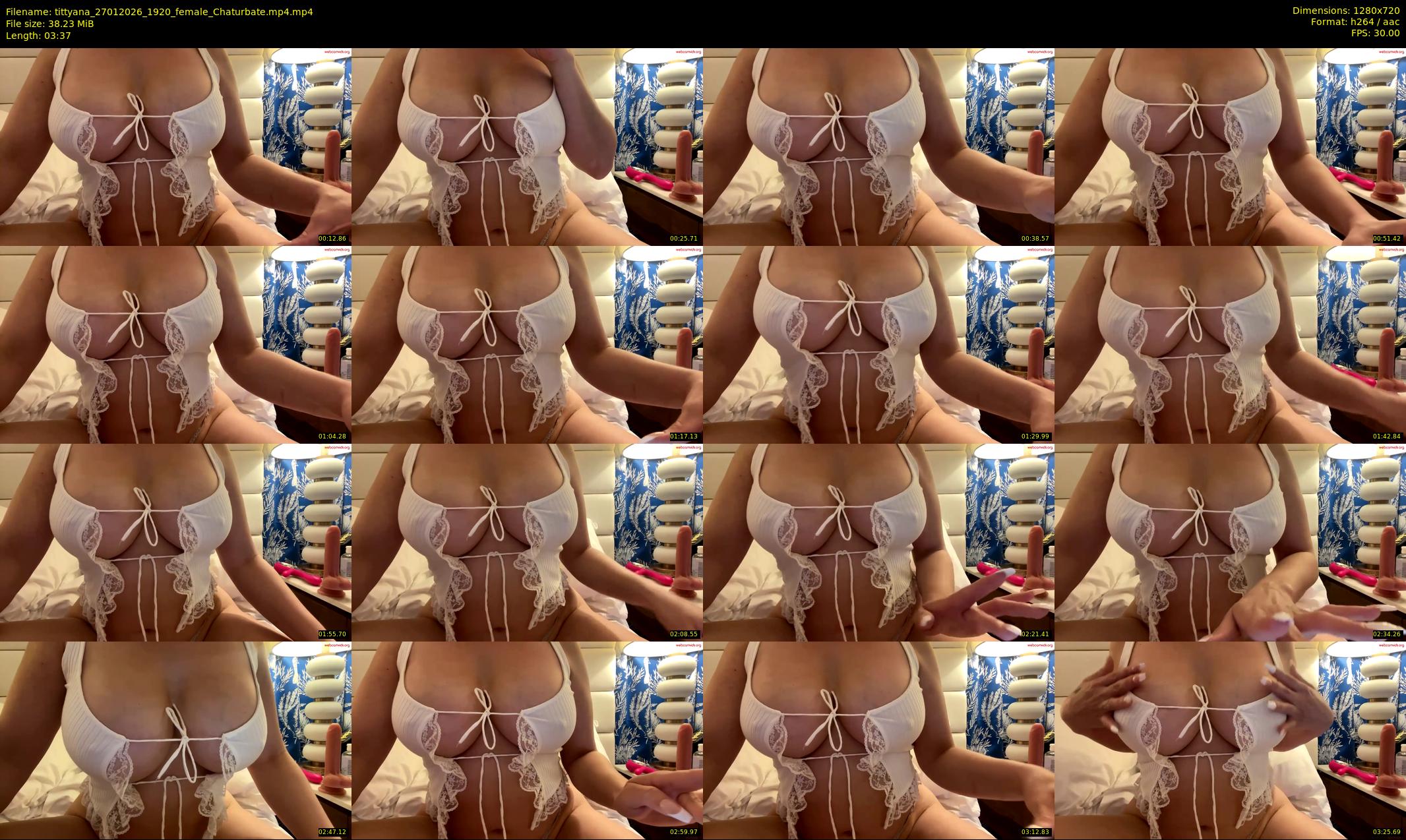 tittyana — 4 minute Chaturbate female cam show recording, 720p, Jan 27, 2026