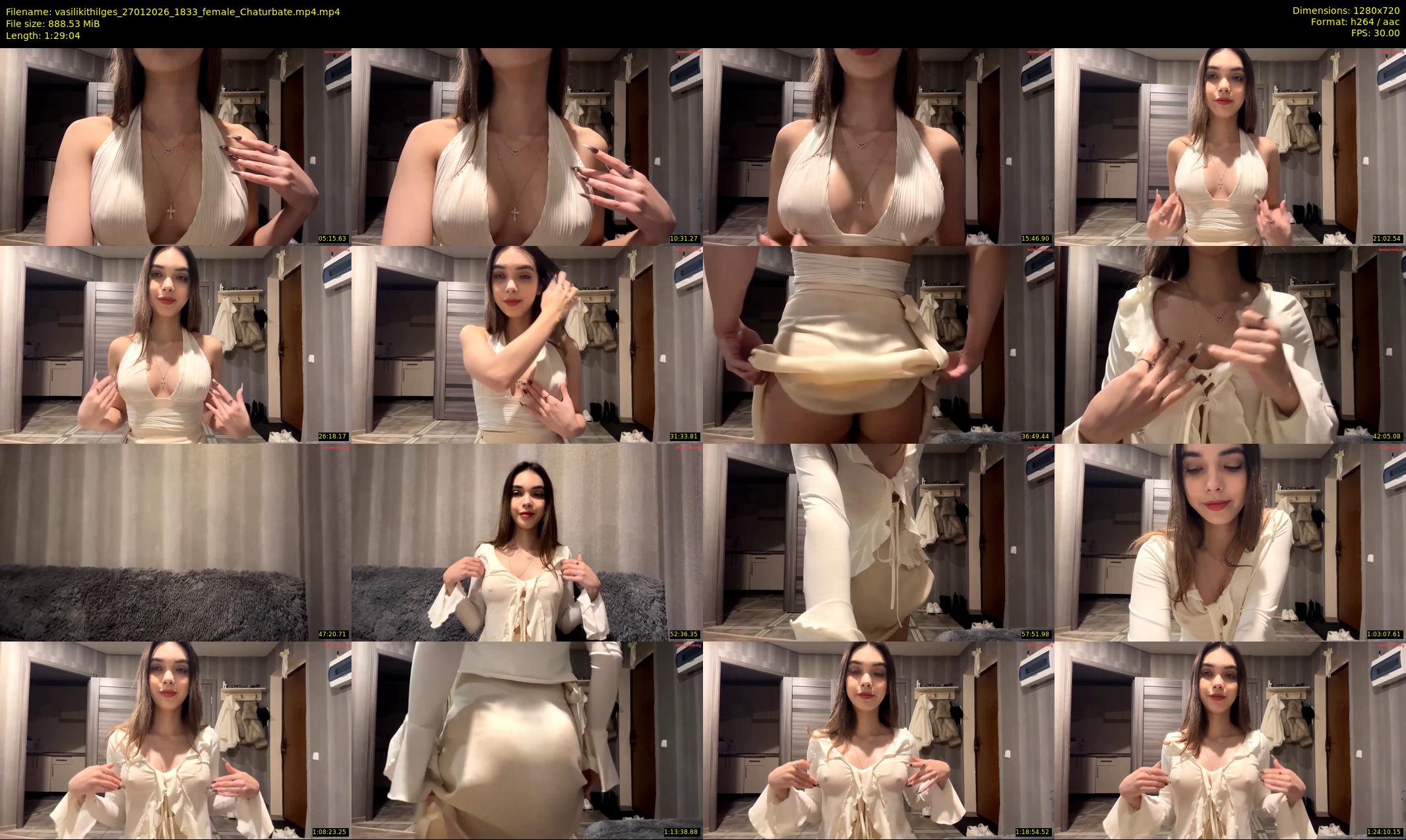 vasilikithilges — 90 minute Chaturbate female cam show recording, 720p, Jan 27, 2026