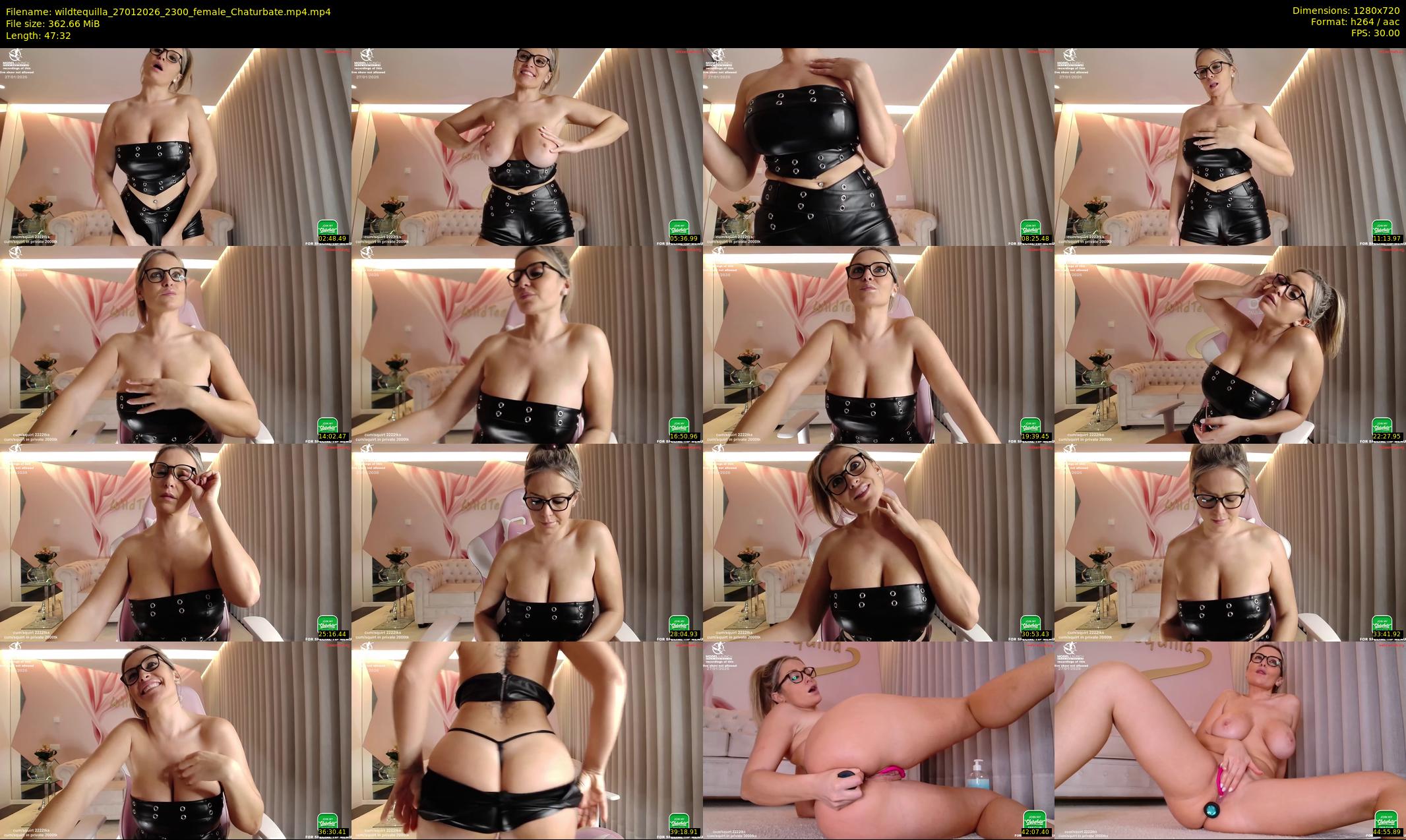 wildtequilla — 48 minute Chaturbate couple cam show recording, 720p, Jan 27, 2026