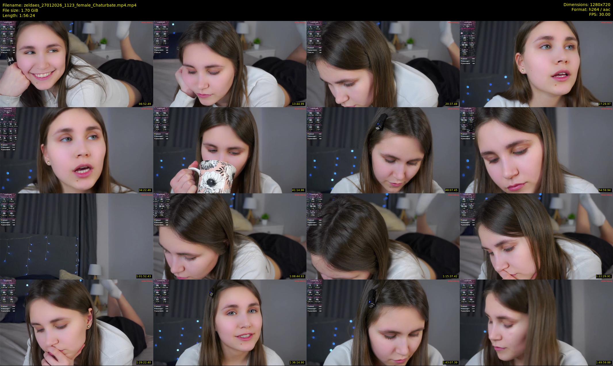 zeldaes — 117 minute Chaturbate female cam show recording, 720p, Jan 27, 2026