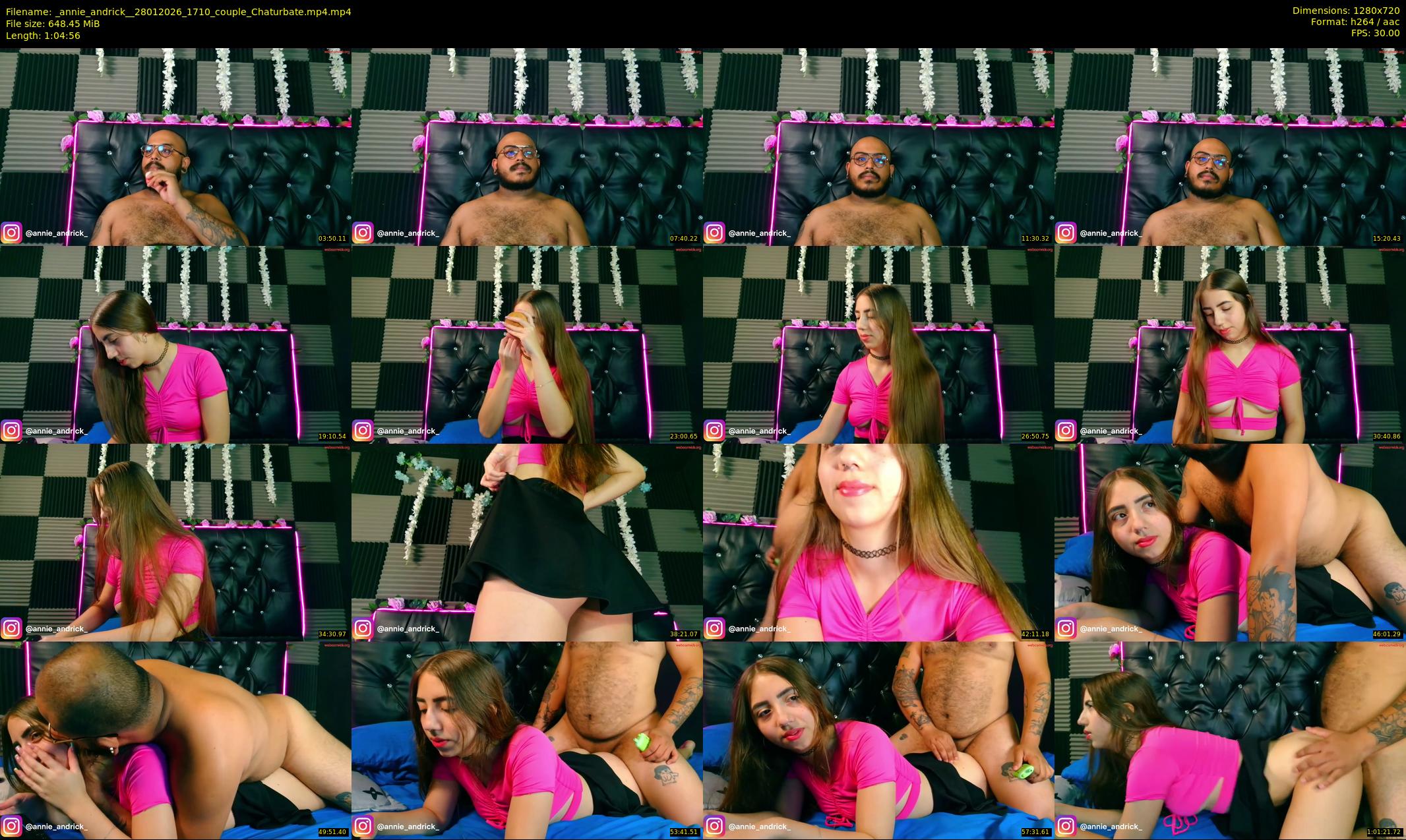 _annie_andrick_ — 65 minute Chaturbate couple cam show recording, 720p, Jan 28, 2026