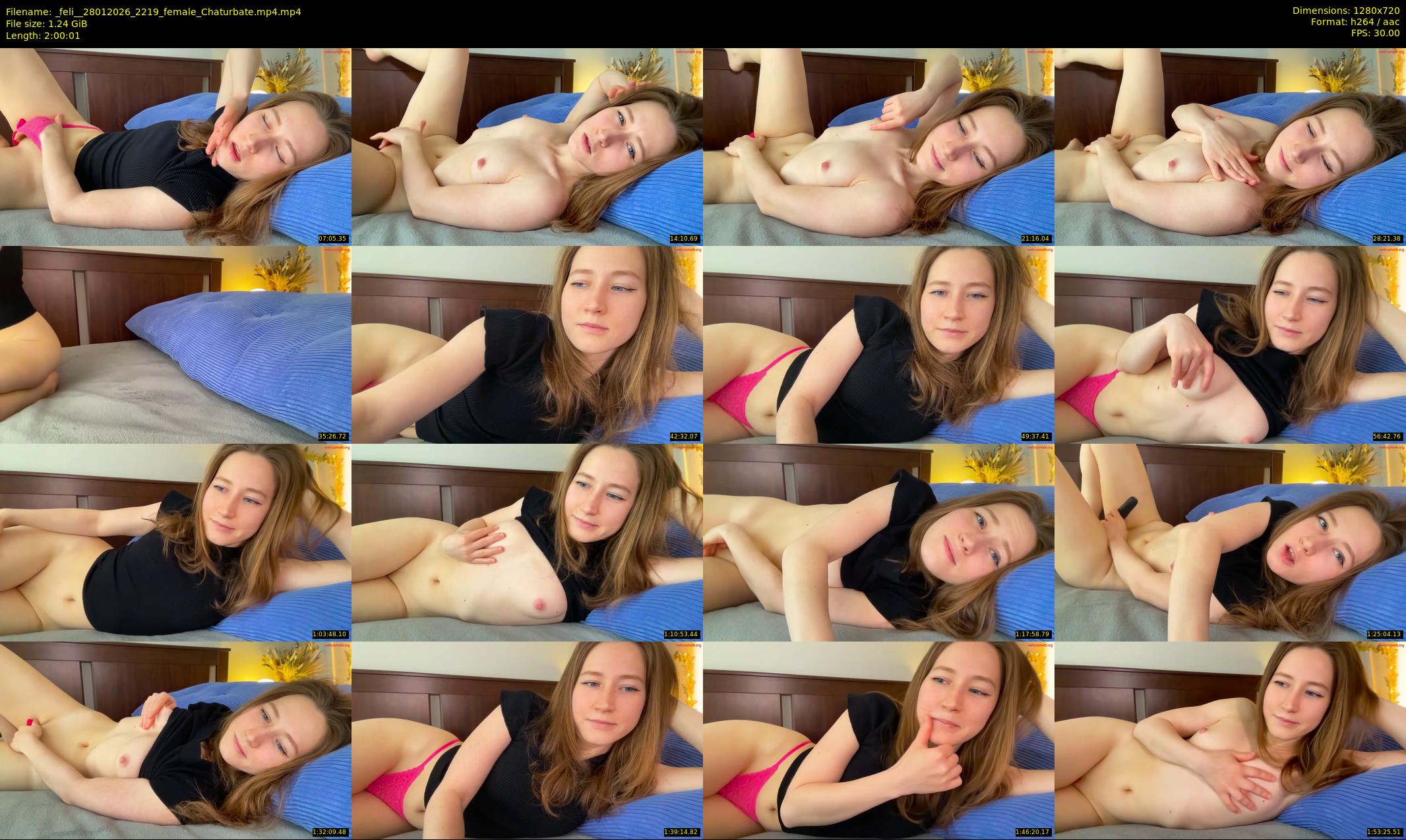 _feli_ — 121 minute Chaturbate female cam show recording, 720p, Jan 28, 2026