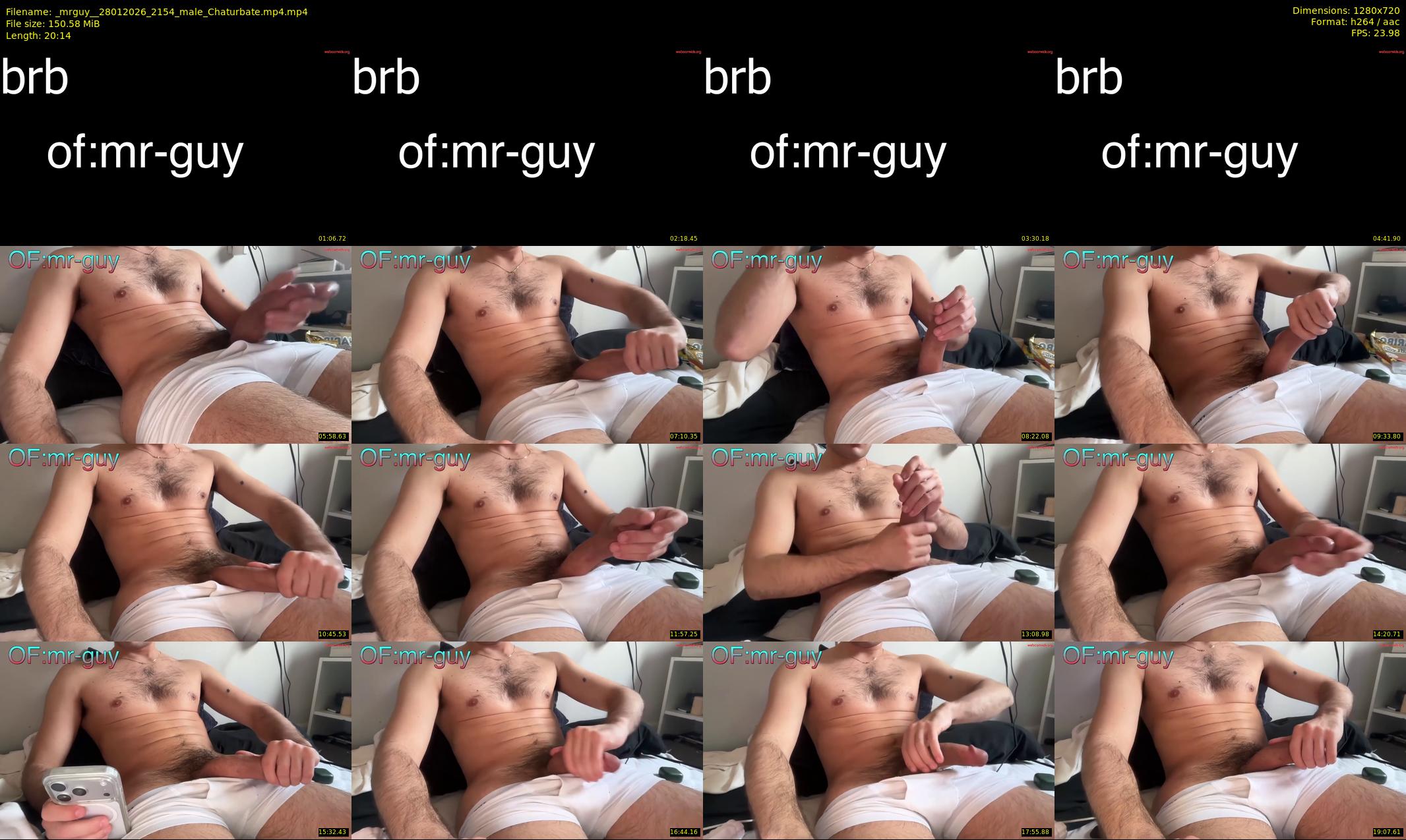 _mrguy_ — 21 minute Chaturbate male cam show recording, 720p, Jan 28, 2026