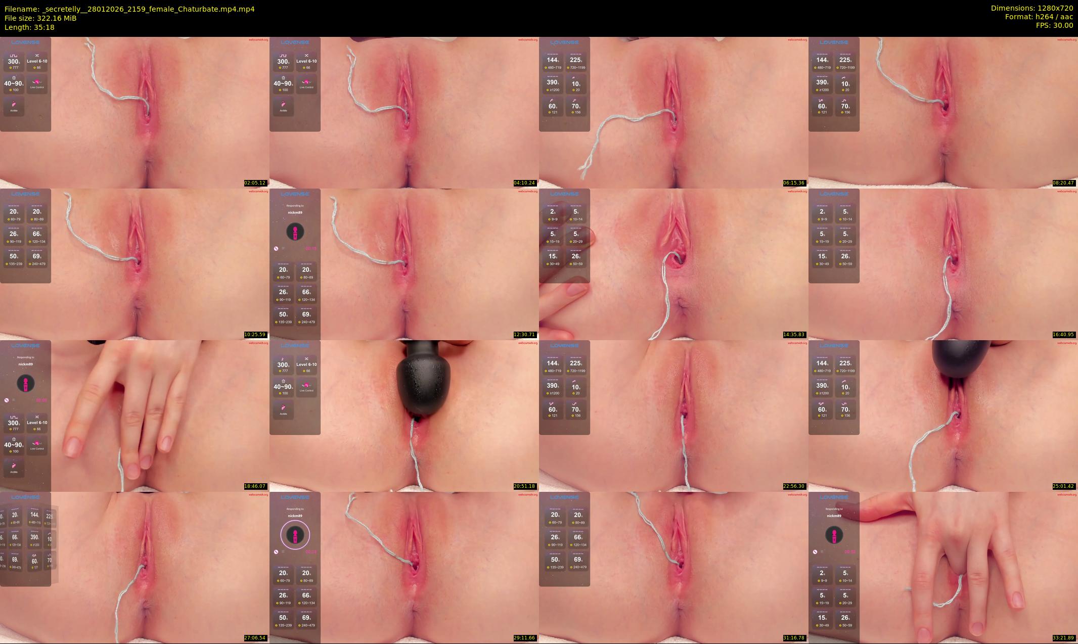 _secretelly_ — 36 minute Chaturbate female cam show recording, 720p, Jan 28, 2026