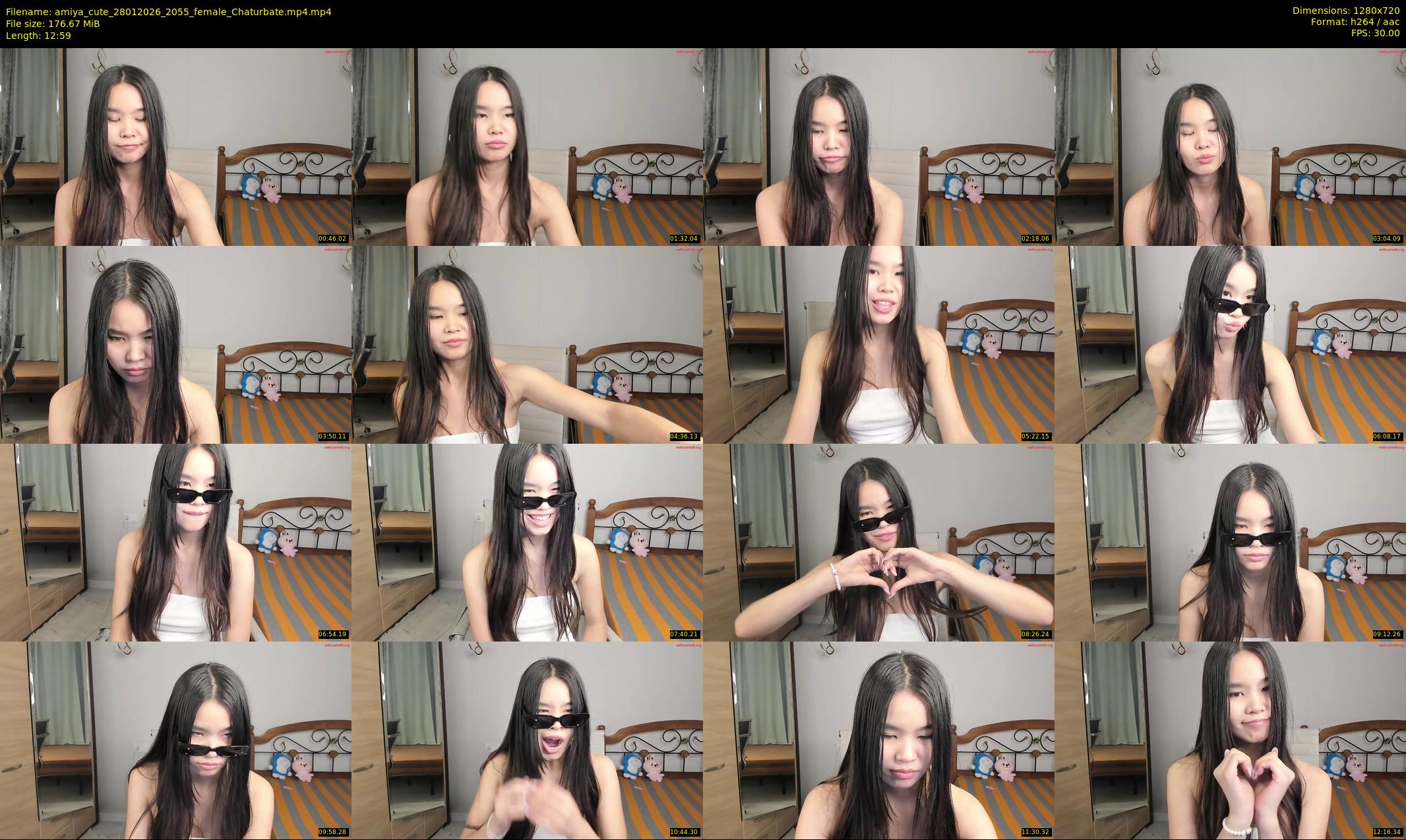amiya_cute — 13 minute Chaturbate female cam show recording, 720p, Jan 28, 2026
