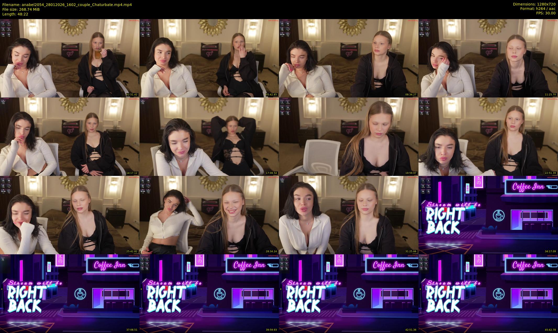 anabel2054 — 49 minute Chaturbate female cam show recording, 720p, Jan 28, 2026