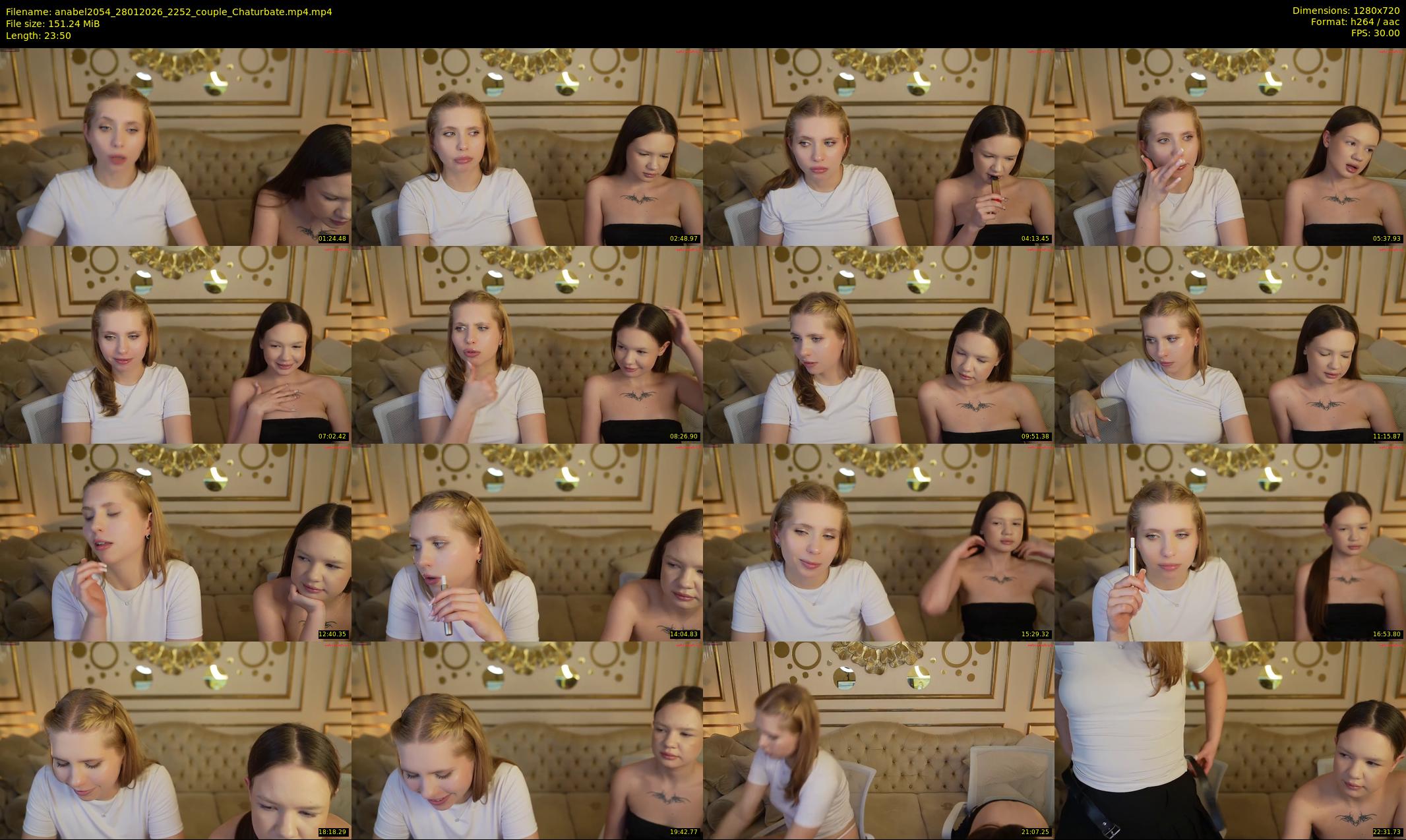 anabel2054 — 24 minute Chaturbate female cam show recording, 720p, Jan 28, 2026