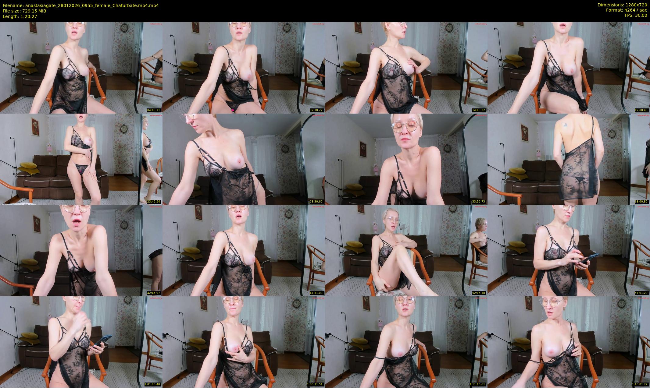anastasiagate — 81 minute Chaturbate female cam show recording, 720p, Jan 28, 2026
