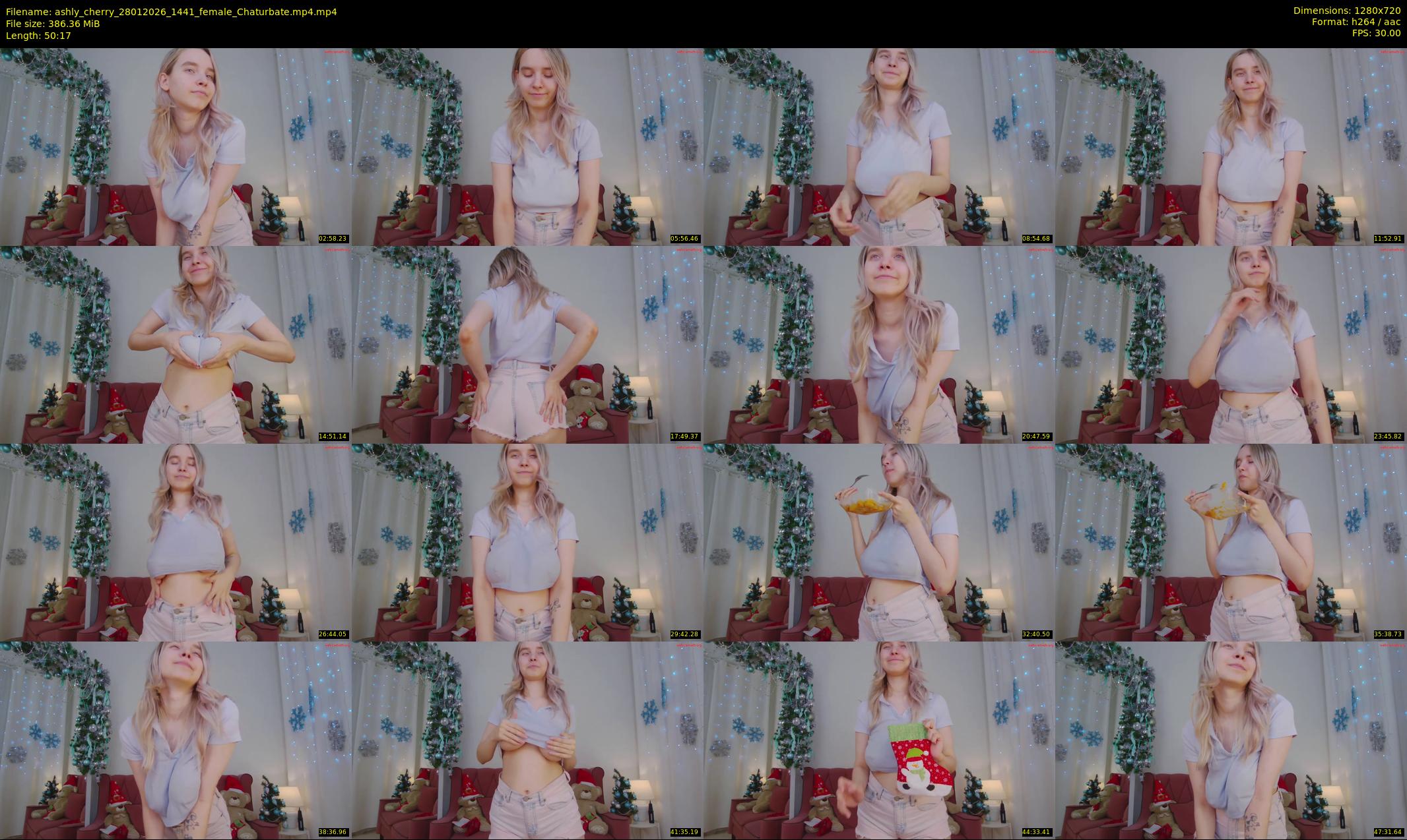 ashly_cherry — 51 minute Chaturbate female cam show recording, 720p, Jan 28, 2026