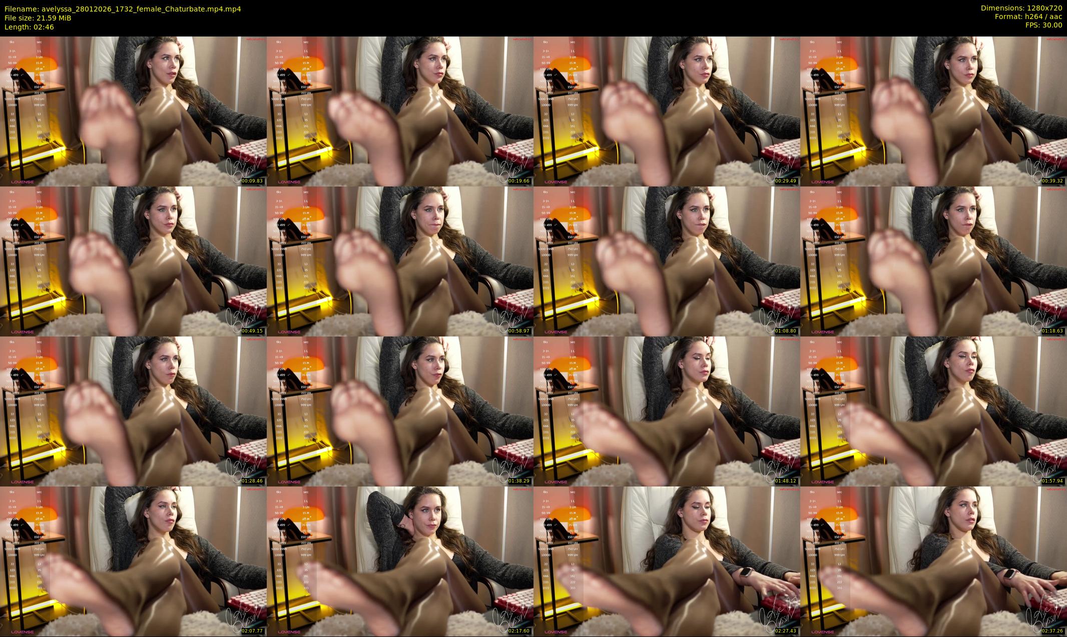 avelyssa — 3 minute Chaturbate female cam show recording, 720p, Jan 28, 2026