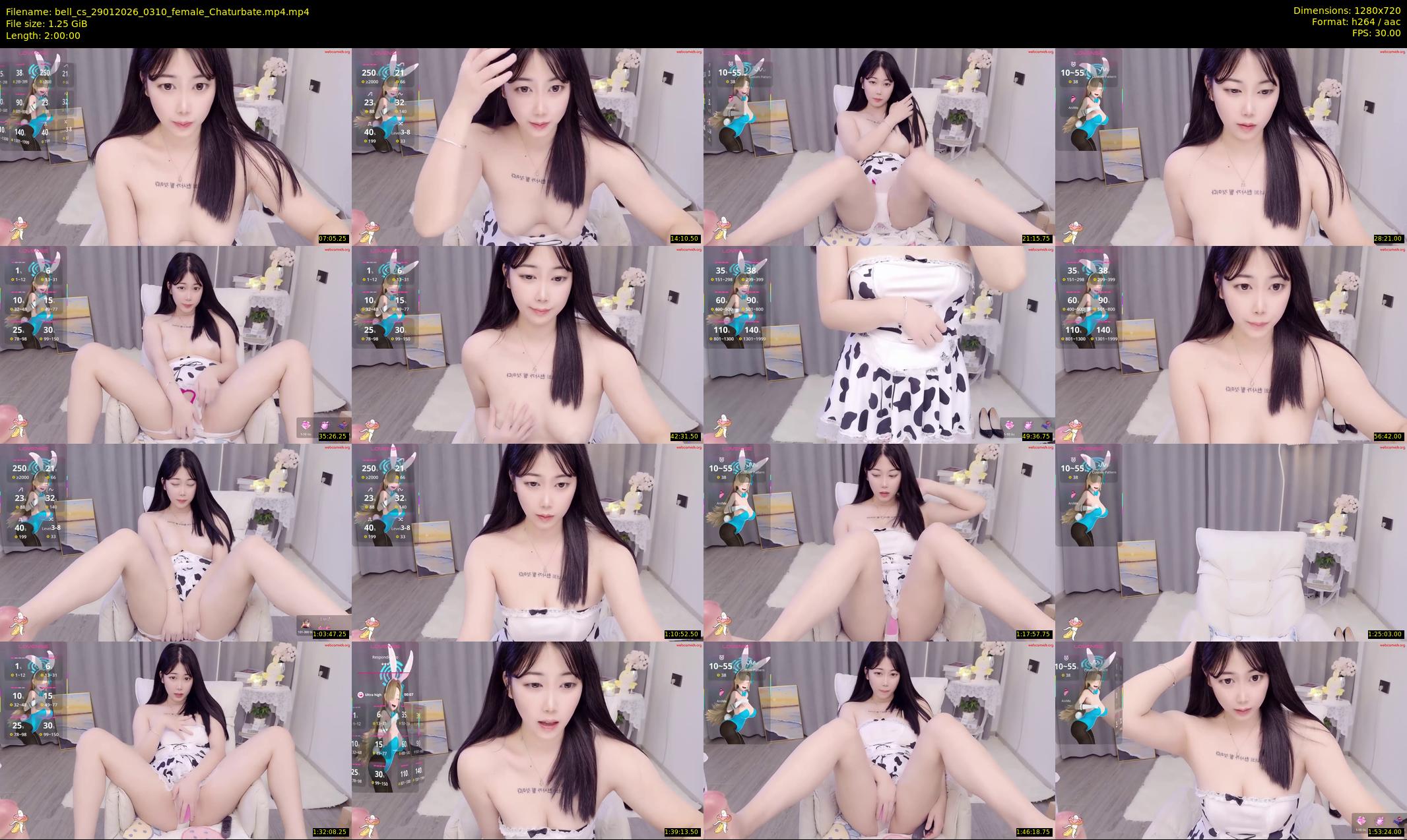 bell_cs — 120 minute Chaturbate female cam show recording, 720p, Jan 29, 2026