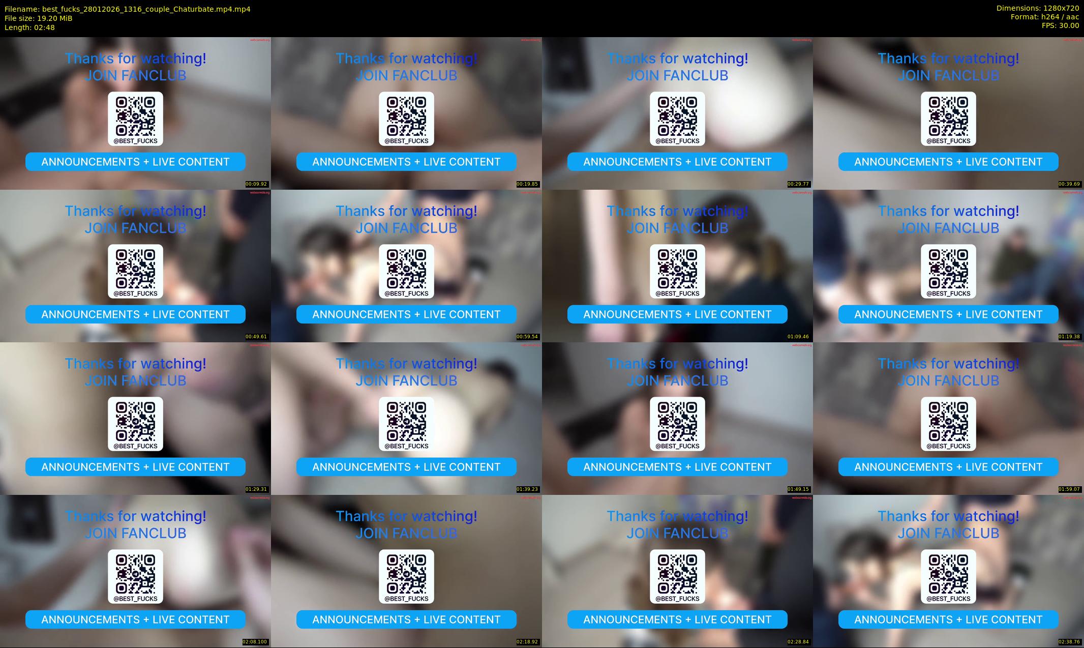 best_fucks — 3 minute Chaturbate couple cam show recording, 720p, Jan 28, 2026