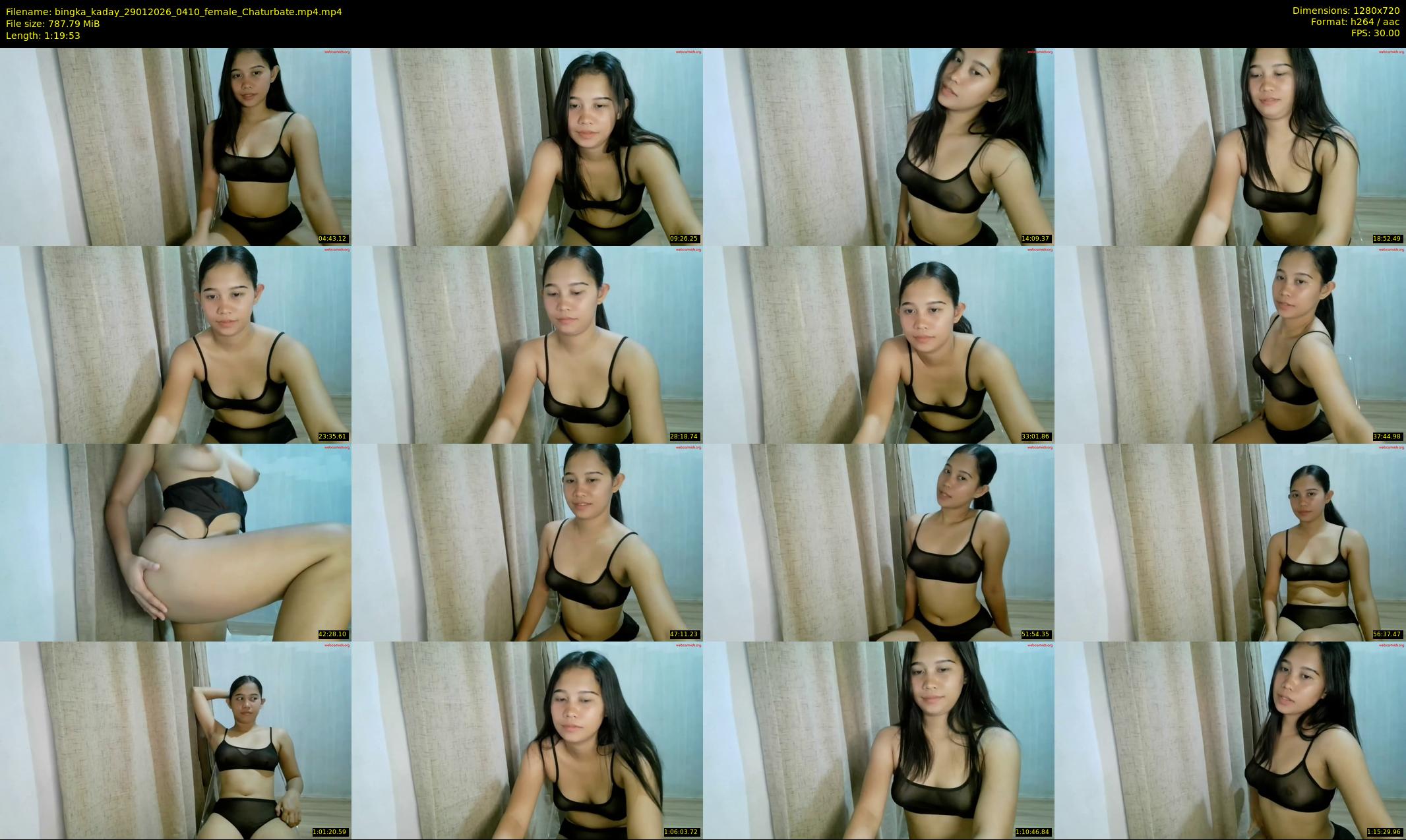 bingka_kaday — 80 minute Chaturbate female cam show recording, 720p, Jan 29, 2026