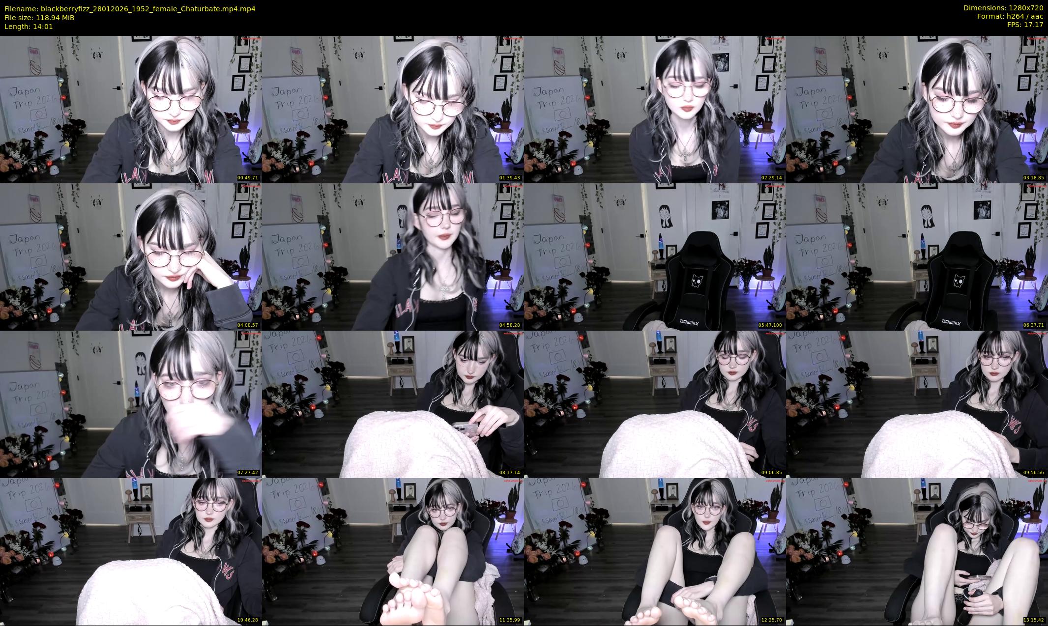 blackberryfizz — 15 minute Chaturbate female cam show recording, 720p, Jan 28, 2026