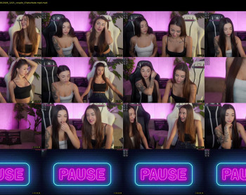 bright_diamonds_054 — 121 minute Chaturbate couple cam show recording, 720p, Jan 28, 2026