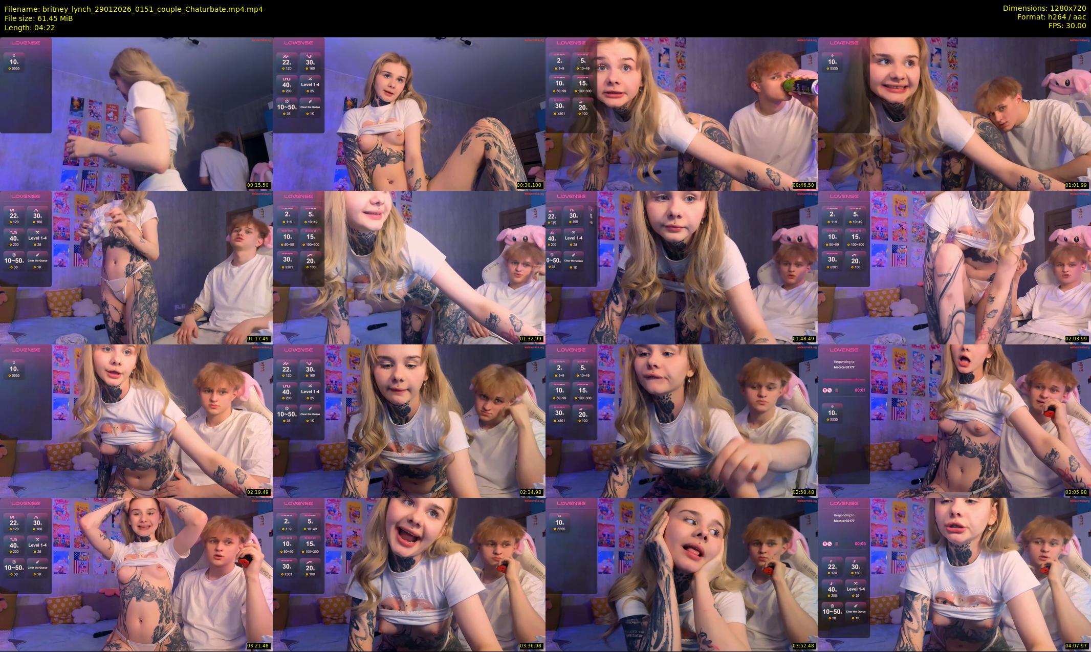 britney_lynch — 5 minute Chaturbate female cam show recording, 720p, Jan 29, 2026