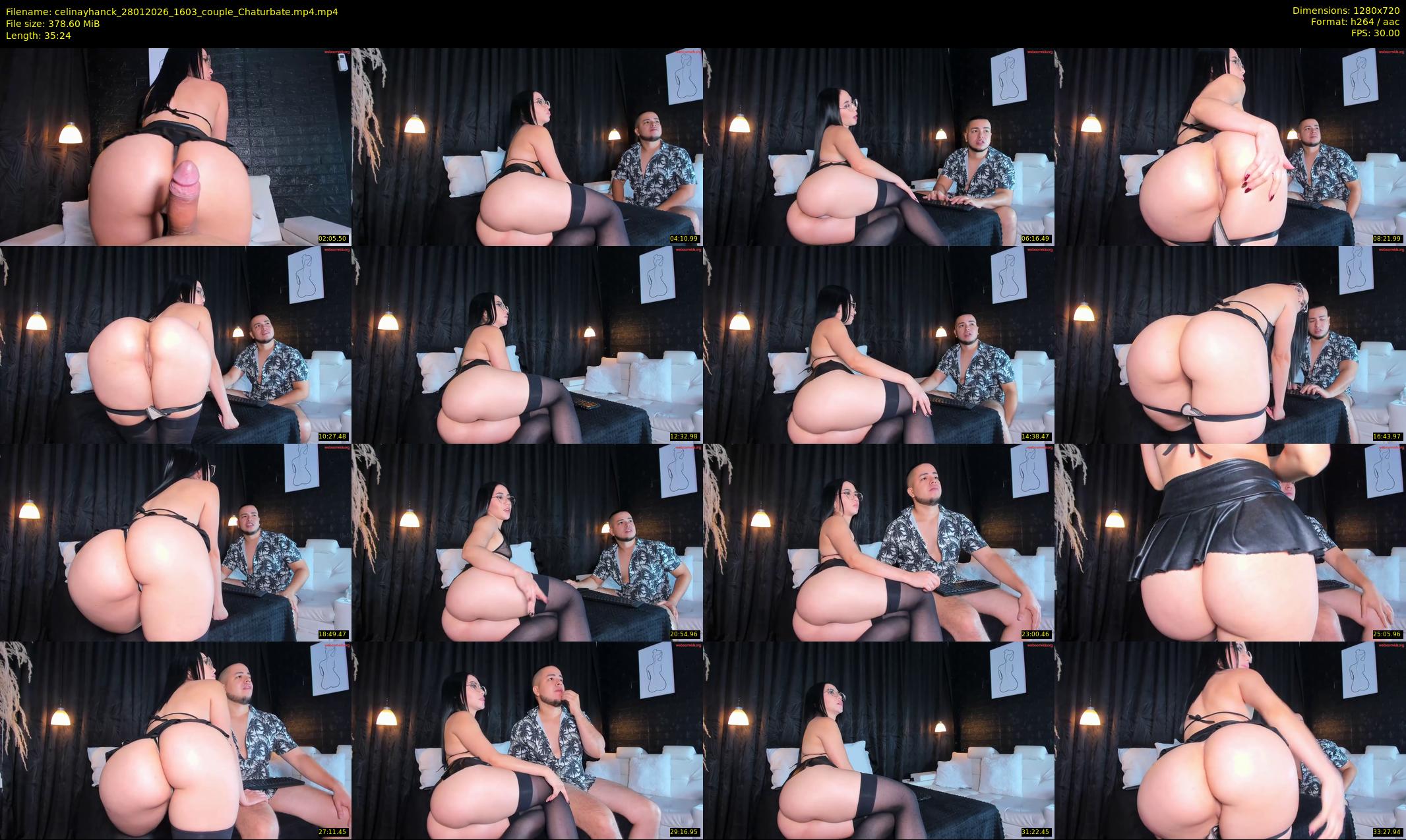 celinayhanck — 36 minute Chaturbate couple cam show recording, 720p, Jan 28, 2026