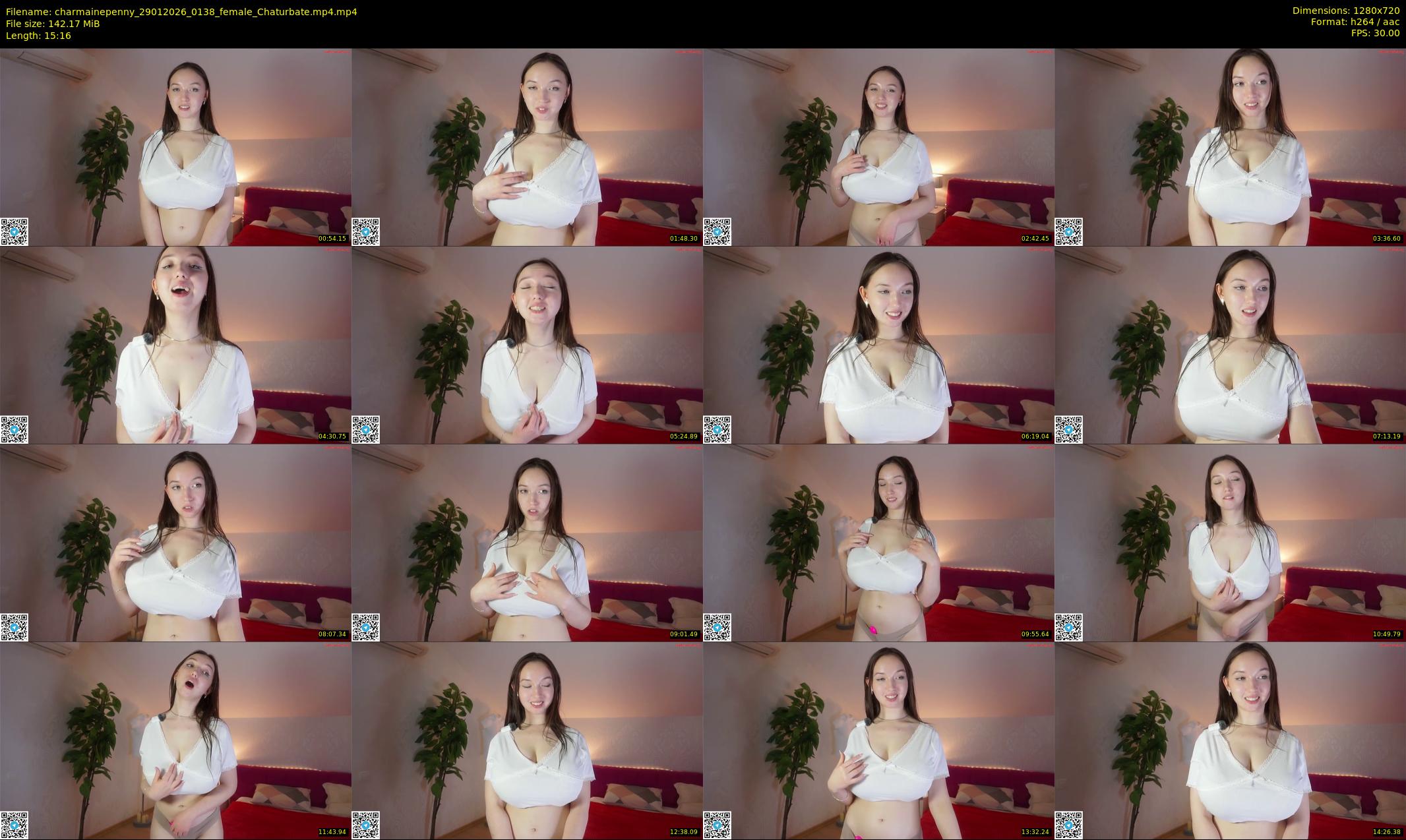 charmainepenny — 16 minute Chaturbate female cam show recording, 720p, Jan 29, 2026