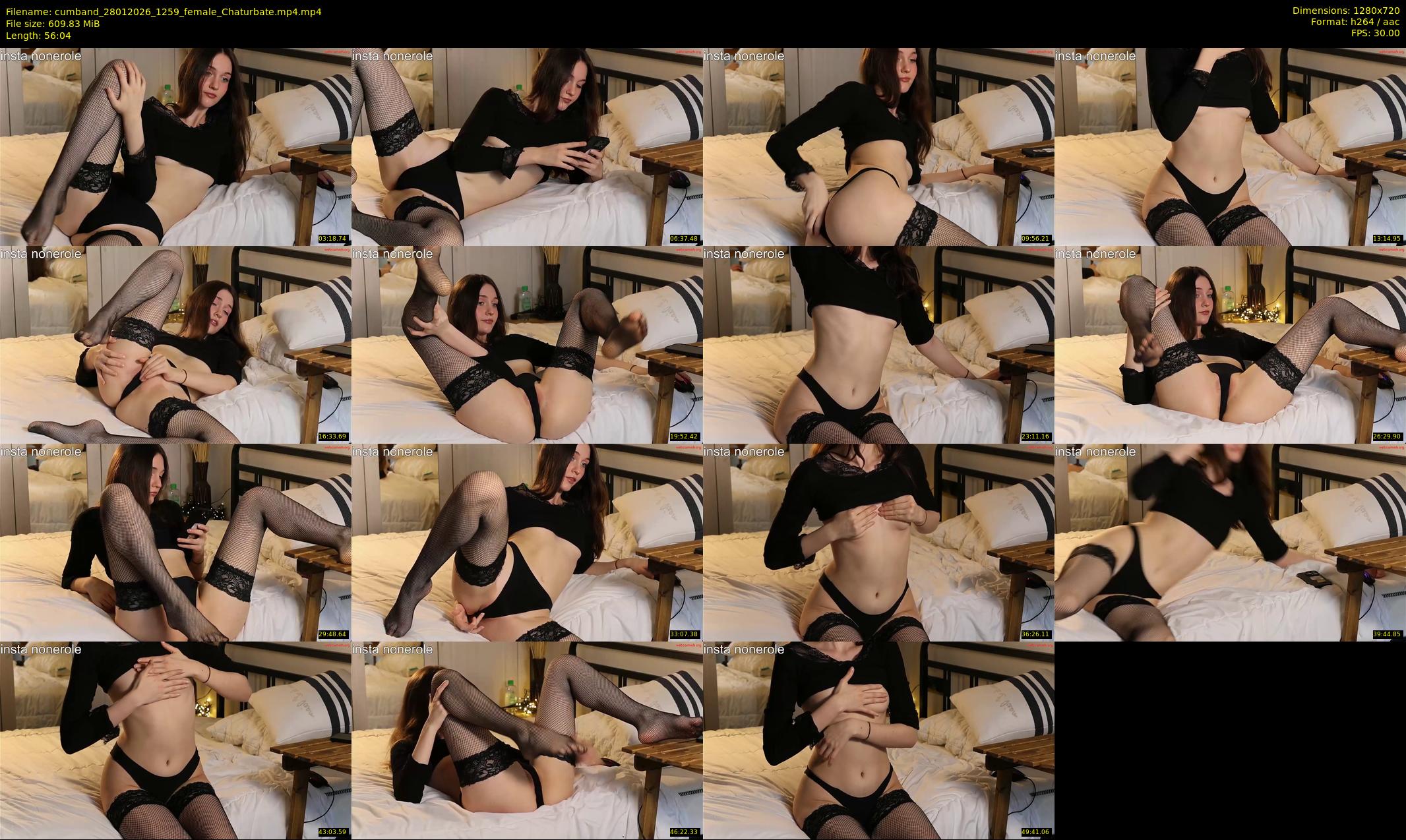 cumband — 57 minute Chaturbate couple cam show recording, 720p, Jan 28, 2026