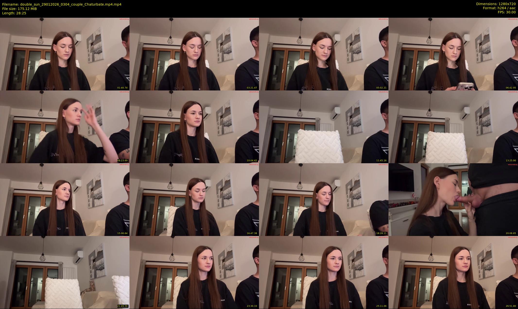 double_sun — 29 minute Chaturbate couple cam show recording, 720p, Jan 29, 2026