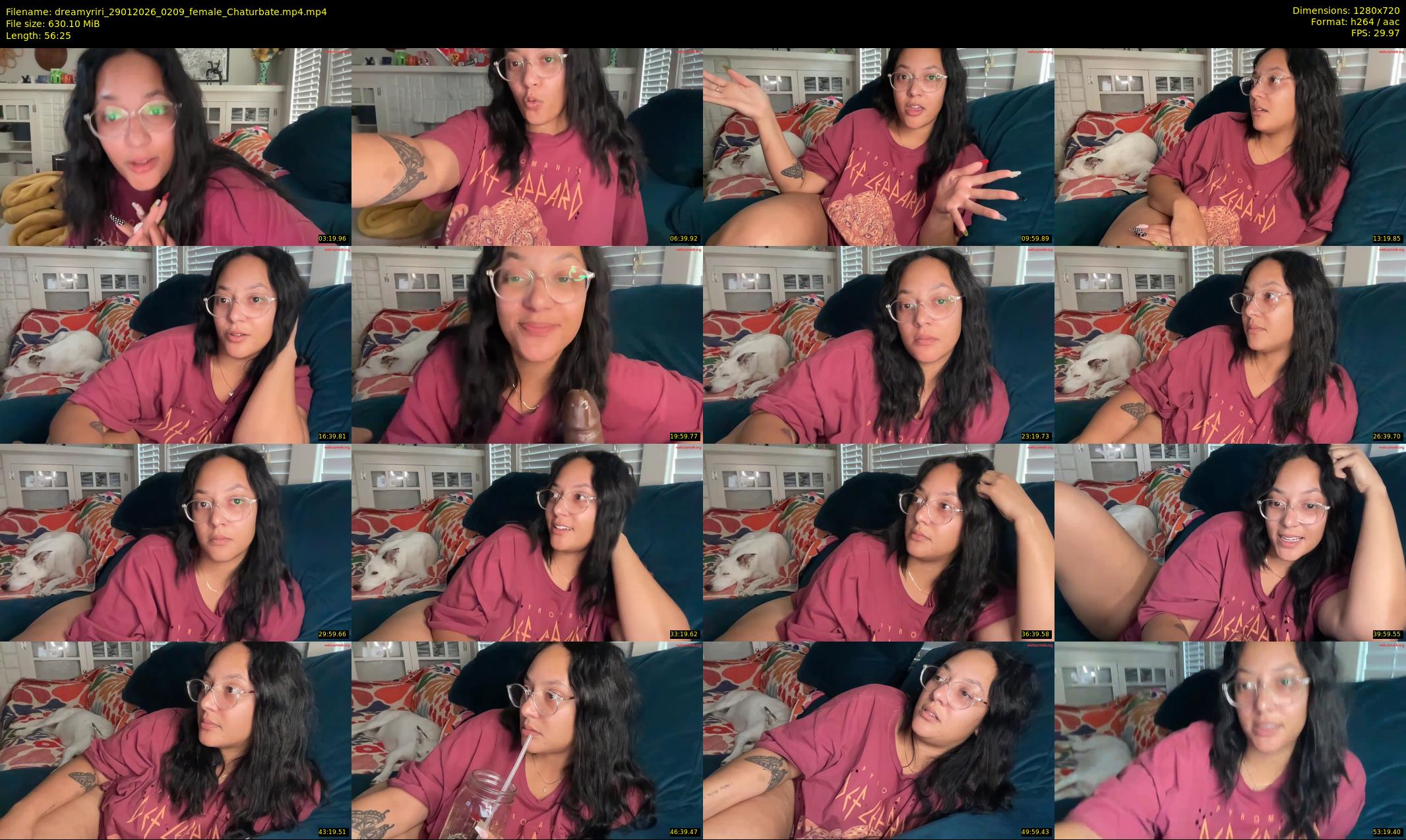 dreamyriri — 57 minute Chaturbate female cam show recording, 720p, Jan 29, 2026