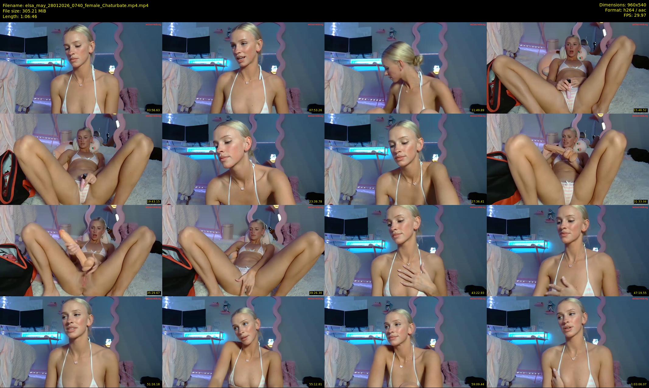 elsa_may — 67 minute Chaturbate female cam show recording, 480p, Jan 28, 2026