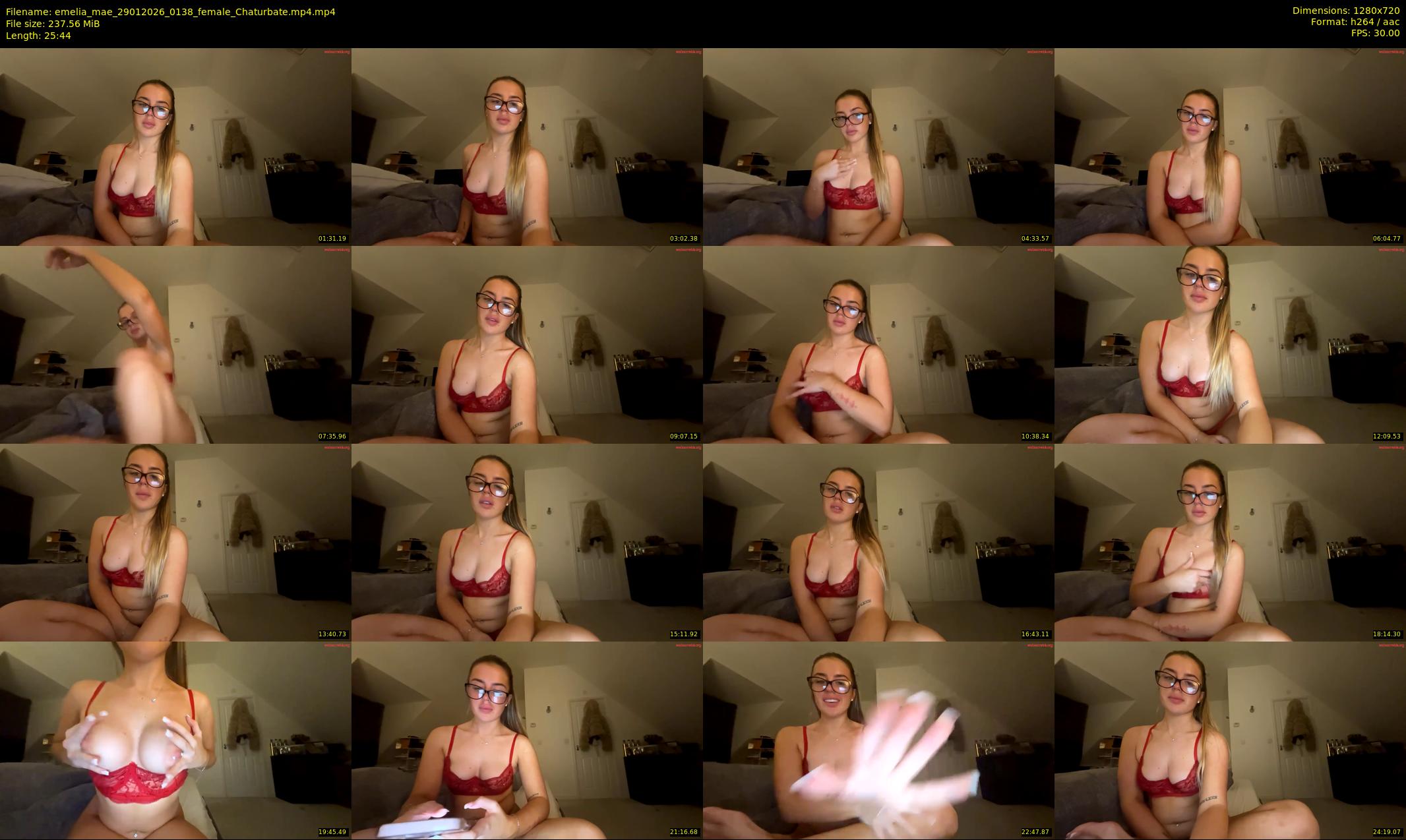 emelia_mae — 26 minute Chaturbate female cam show recording, 720p, Jan 29, 2026